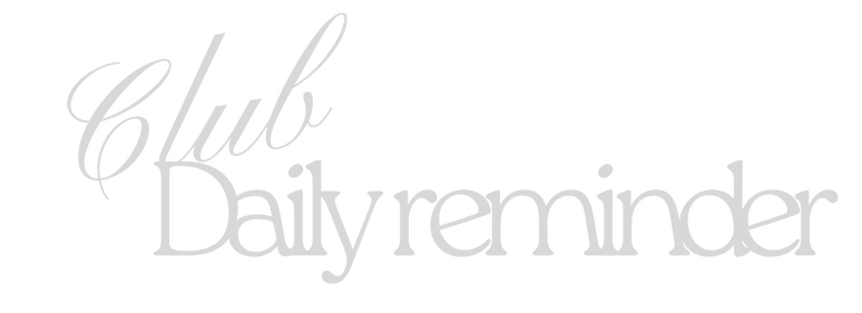 Club Daily Reminder