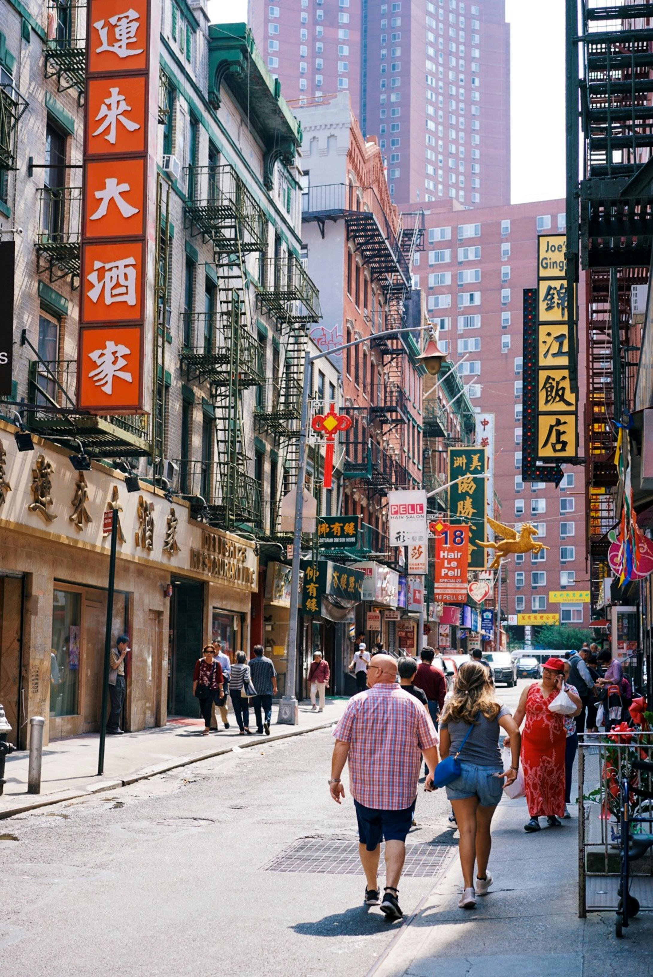 Private guided walking tour in Chinatown/Little Italy by Tour Time NYC
