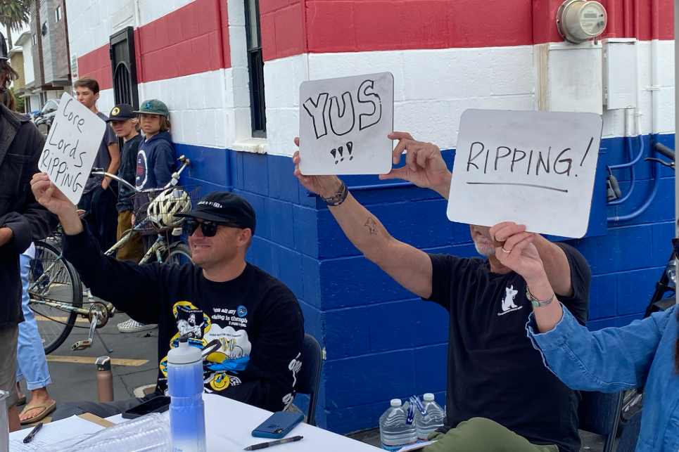 Battle of the Bands - Leucadia Art Walk - Judges Reaction