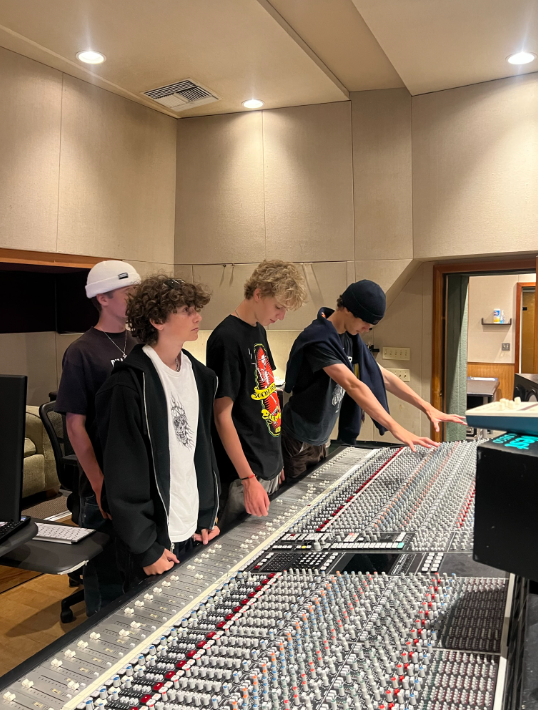 Studio West Recording Session - San Diego