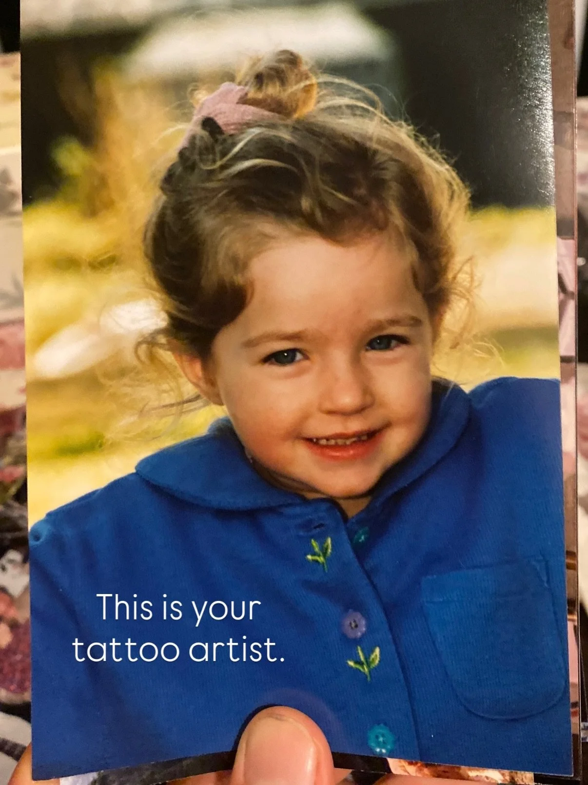 I am not usually one for instagram trends but I think it&rsquo;s so cool to visualize the path this life has led me down. Little Tessie wouldn&rsquo;t even understand what a tattoo was.