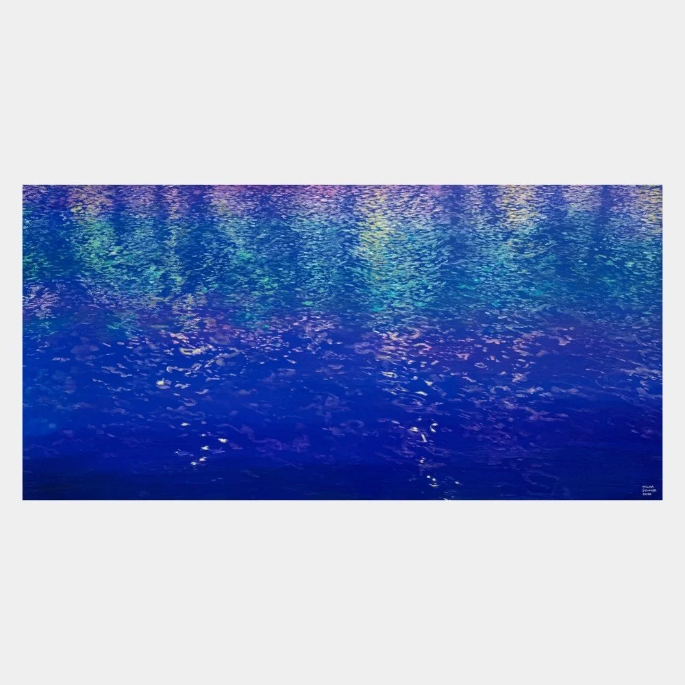 Blue hour reflection