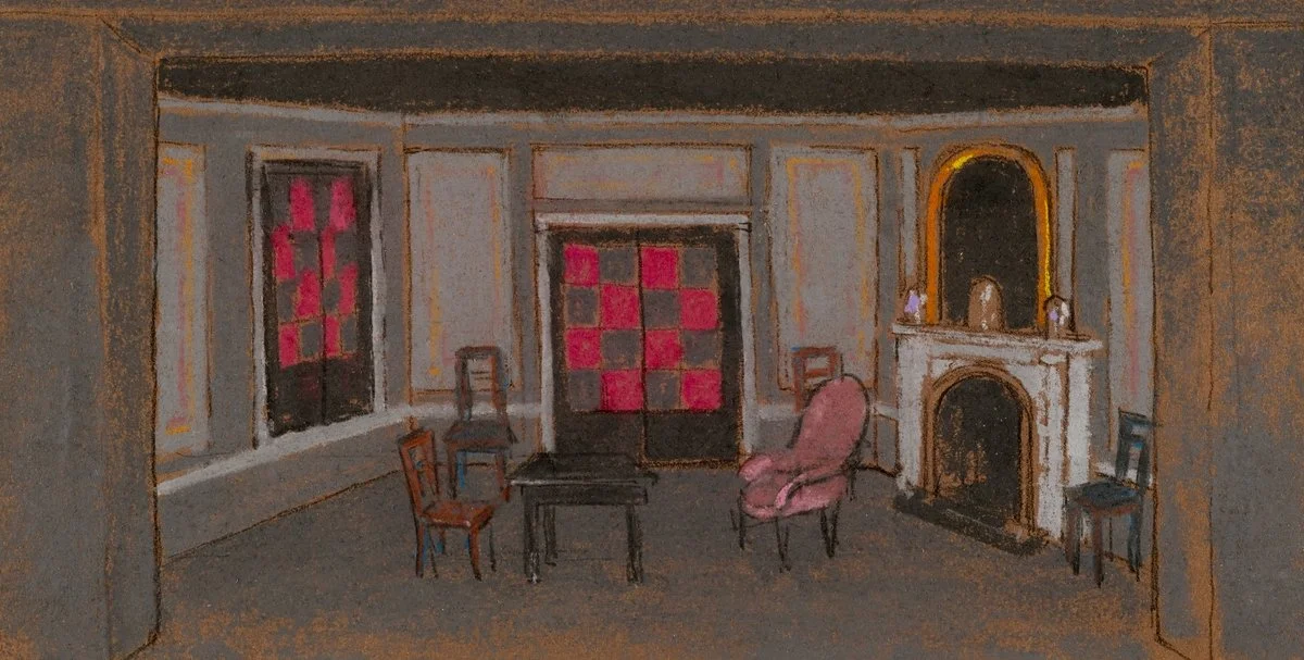 room in Alice in wonderland