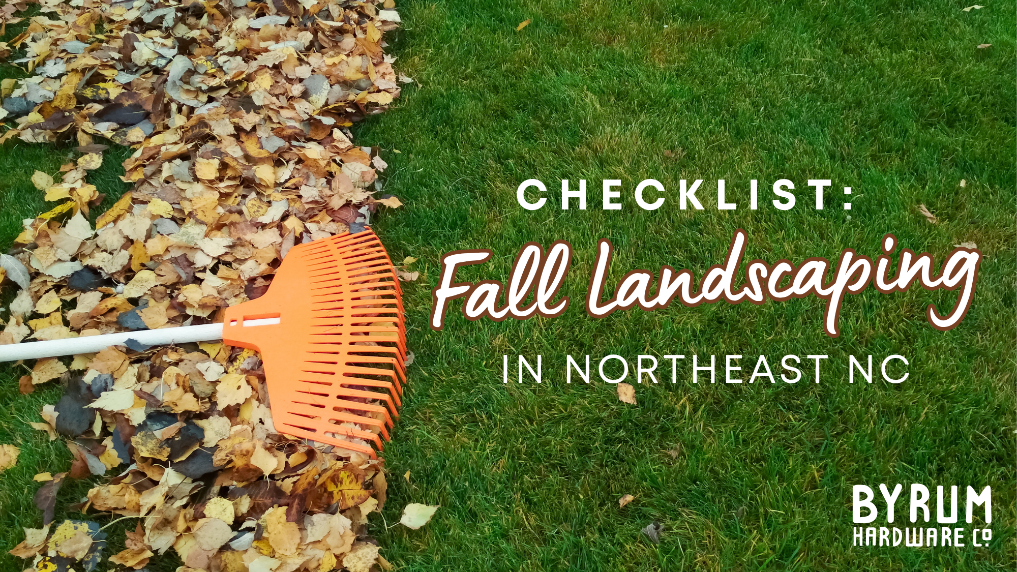 Essential Fall Lawn Care Checklist for Edenton and Chowan County