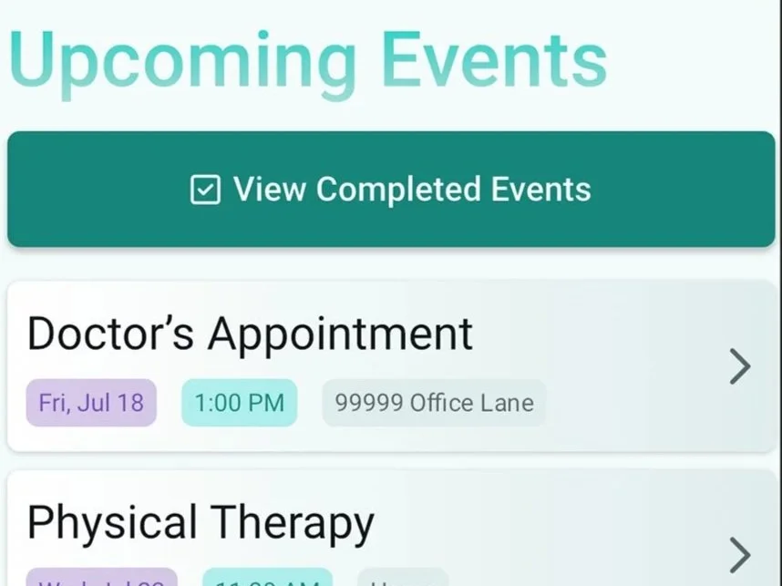 Scheduling Calendar Events