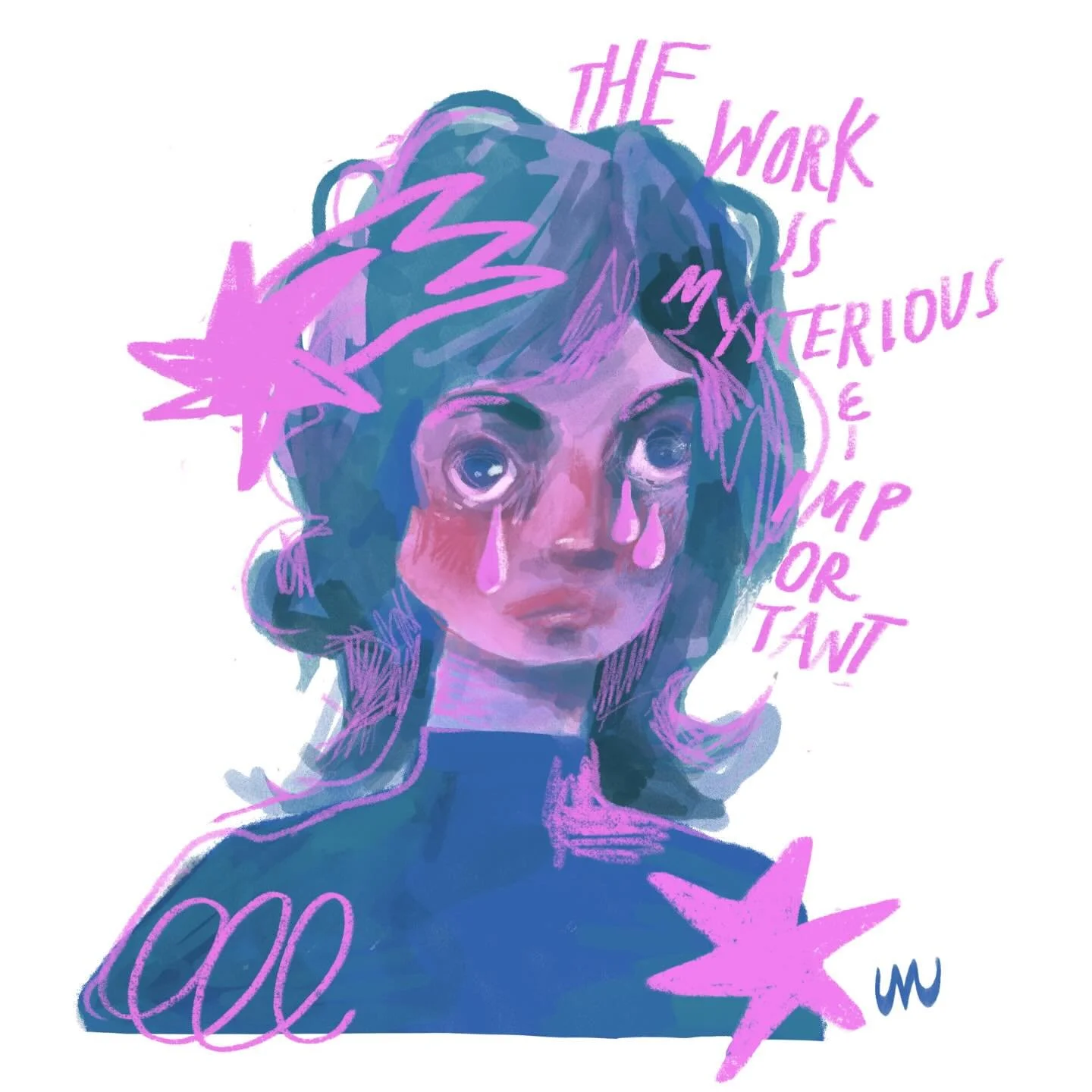 the work is mysterious and important... #severance #severanceappletv #hellyr #illustration #digitalart #hellyart