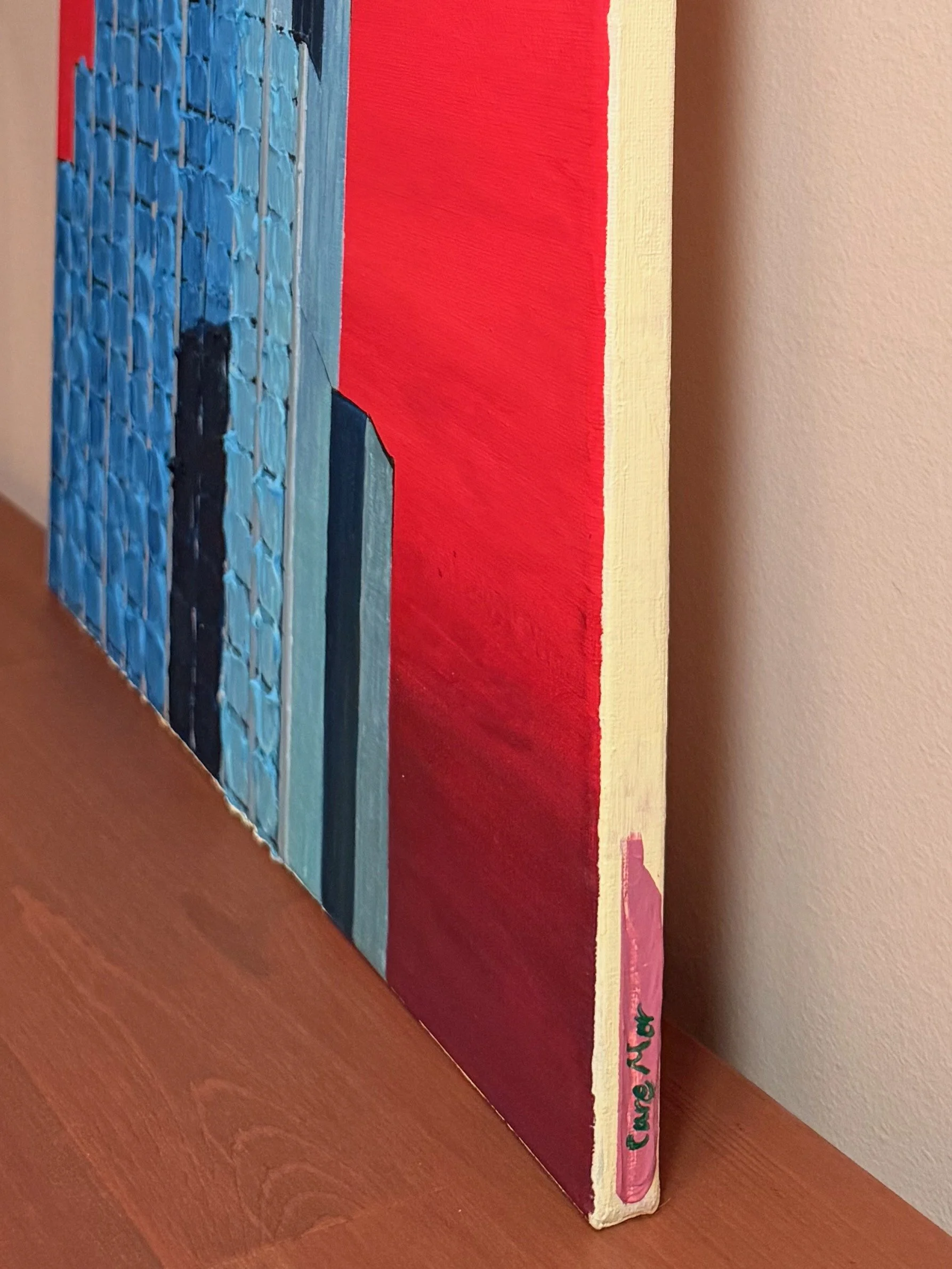 400 lake shore crown art, chicago pop art, skyscraper art
