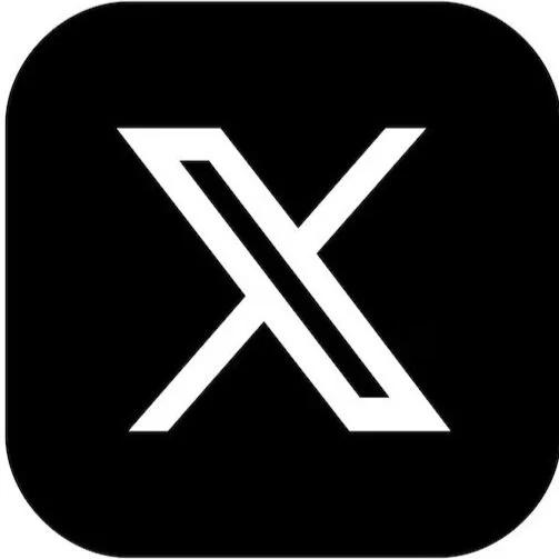 Black app icon with a white stylized 'X' logo in the center.