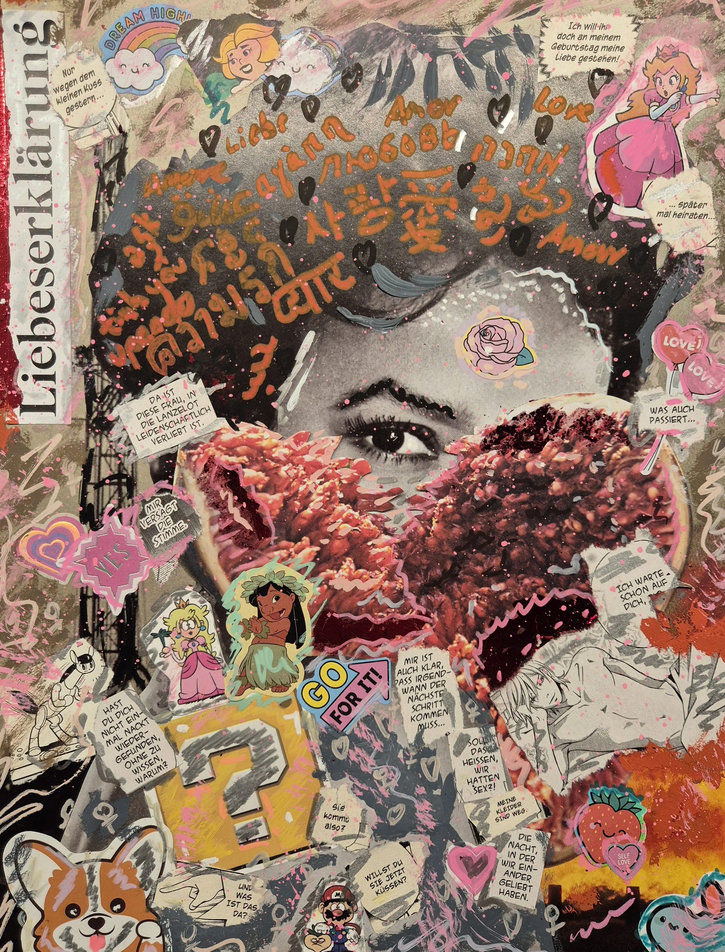 Collage - Liebeserklärung