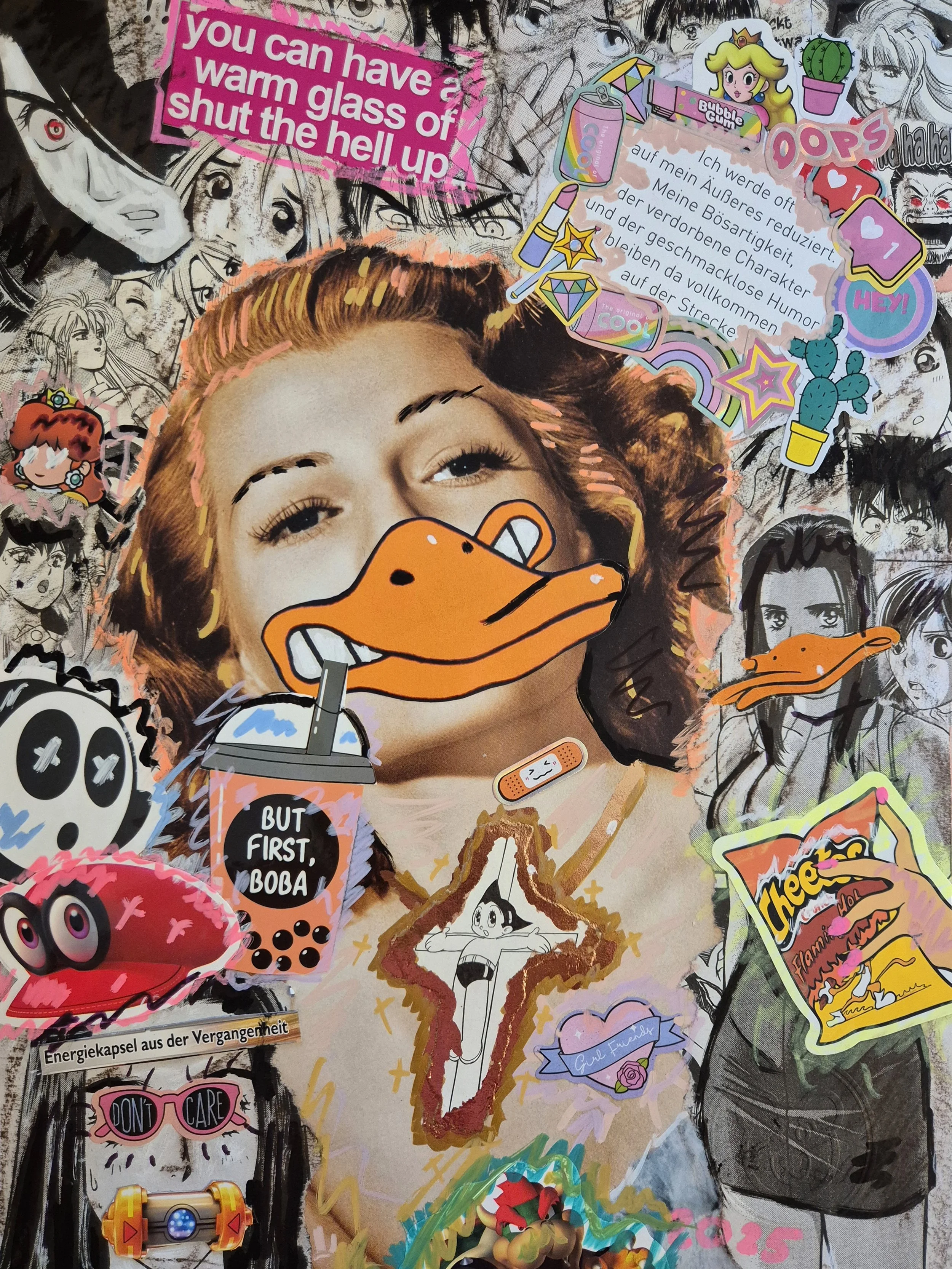 Collage - Warm Glass of Shut the Hell Up