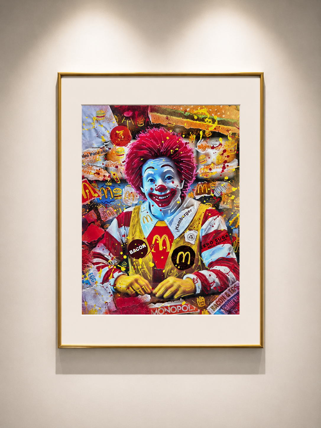 Portrait from the Fast Food Restaurant - McDonalds
