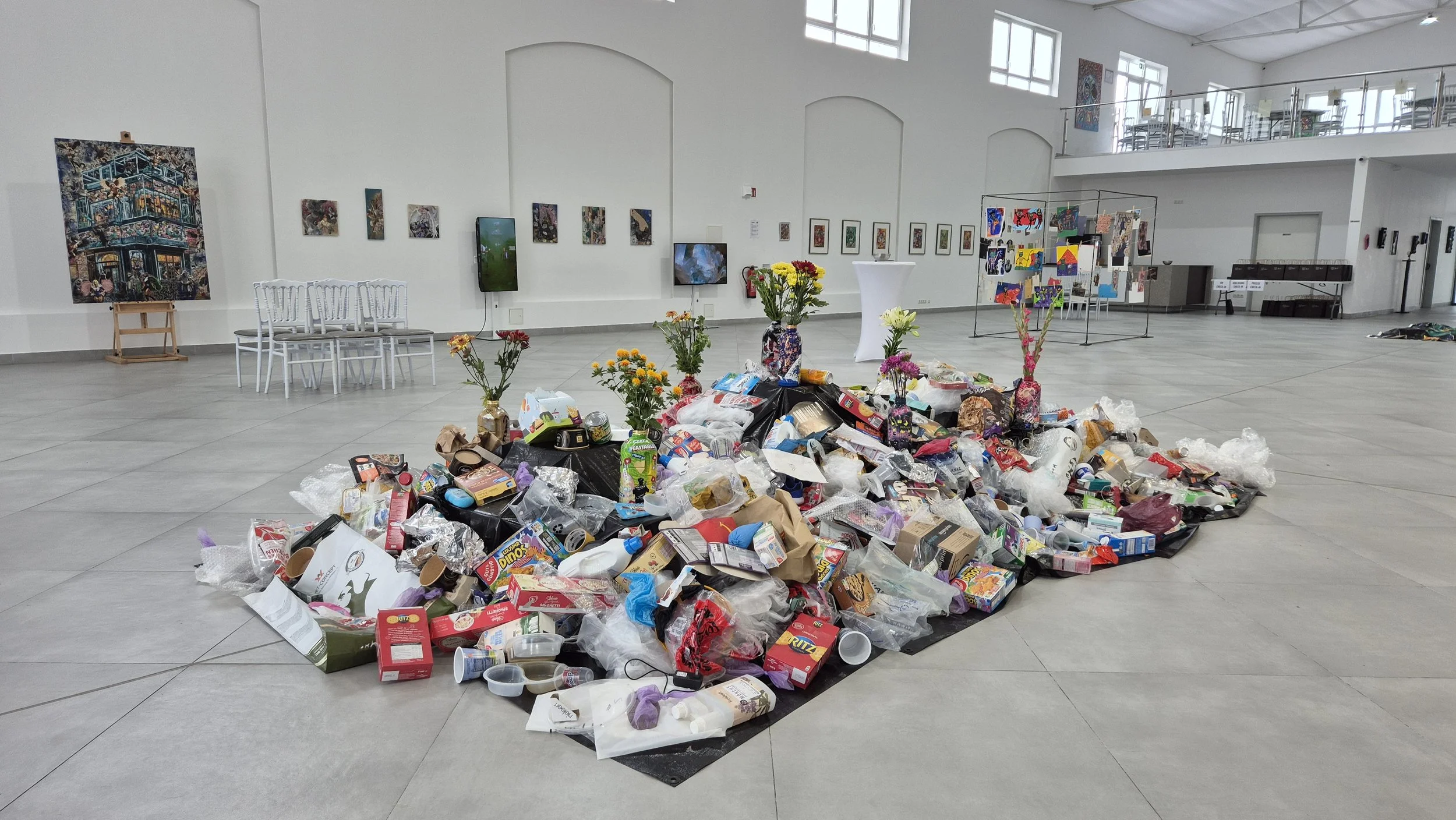Bloom from the Leftovers - Installation