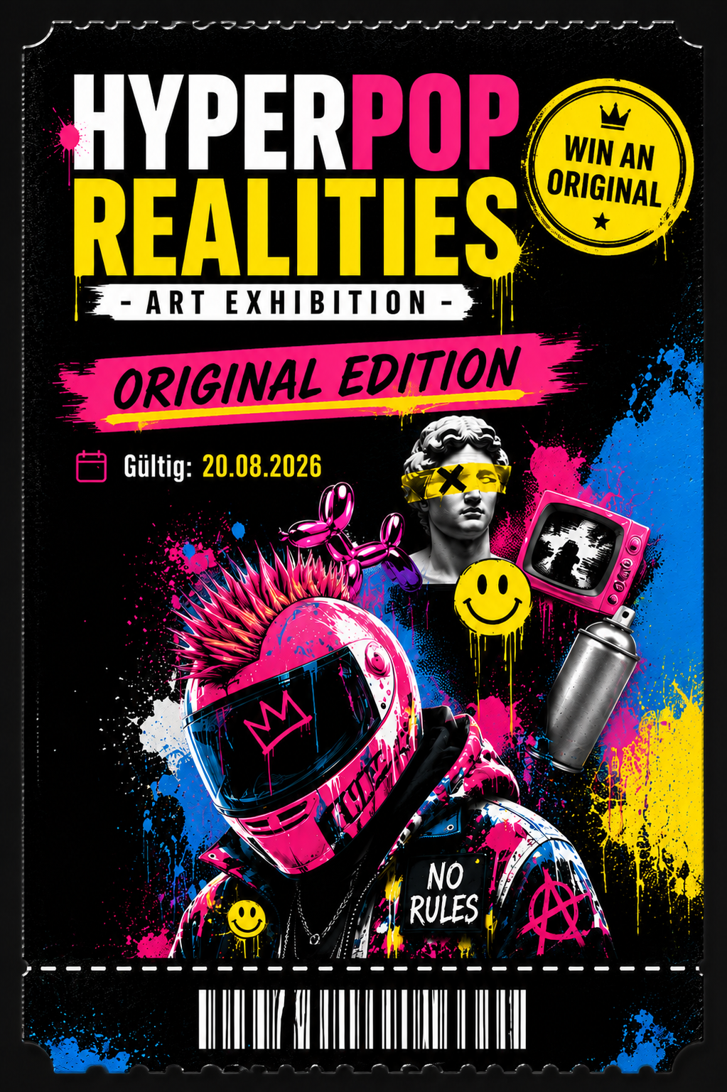 Ticket – HyperPop Realities (Original-Edition)