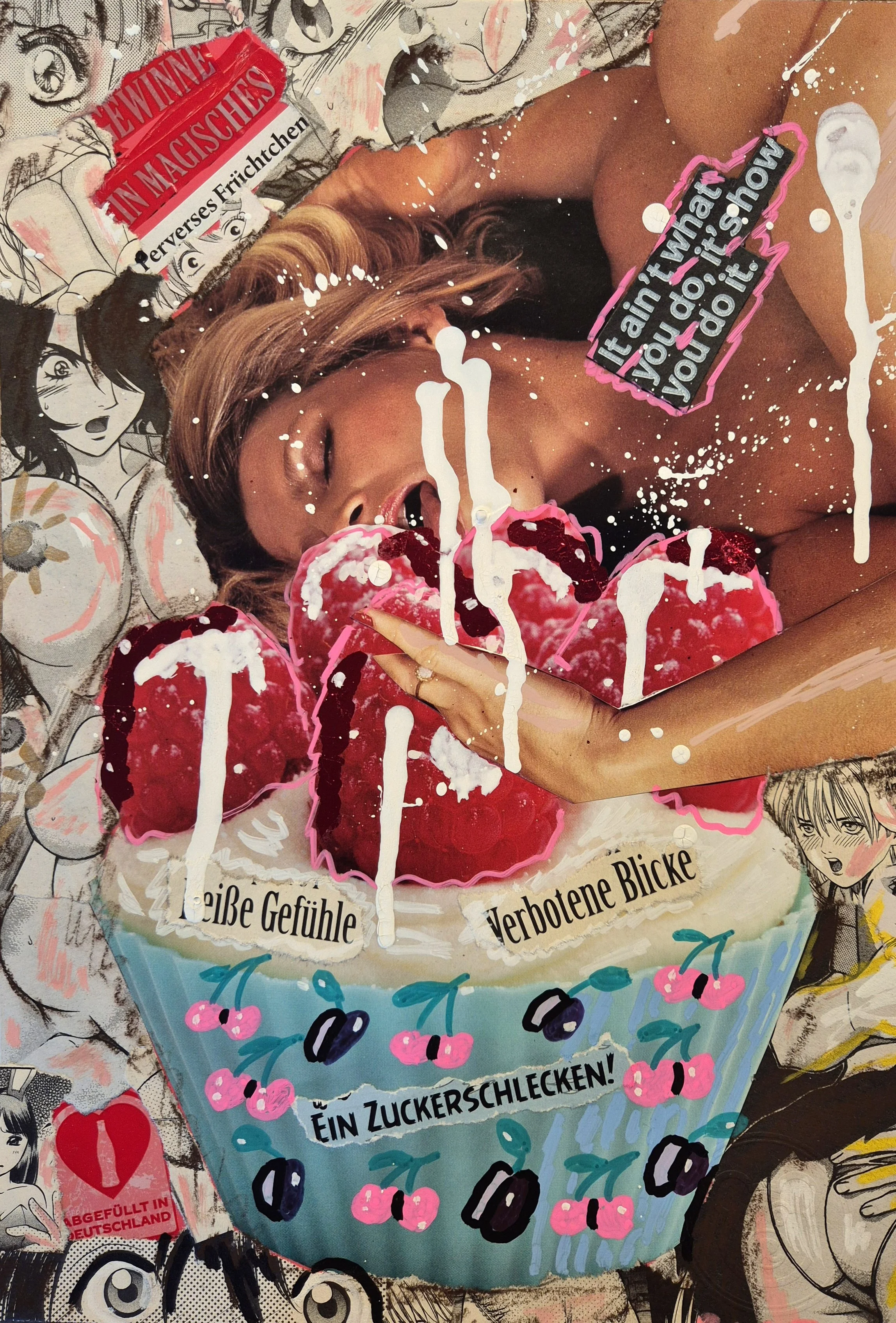 Collage - Ein Zuckerschlecken