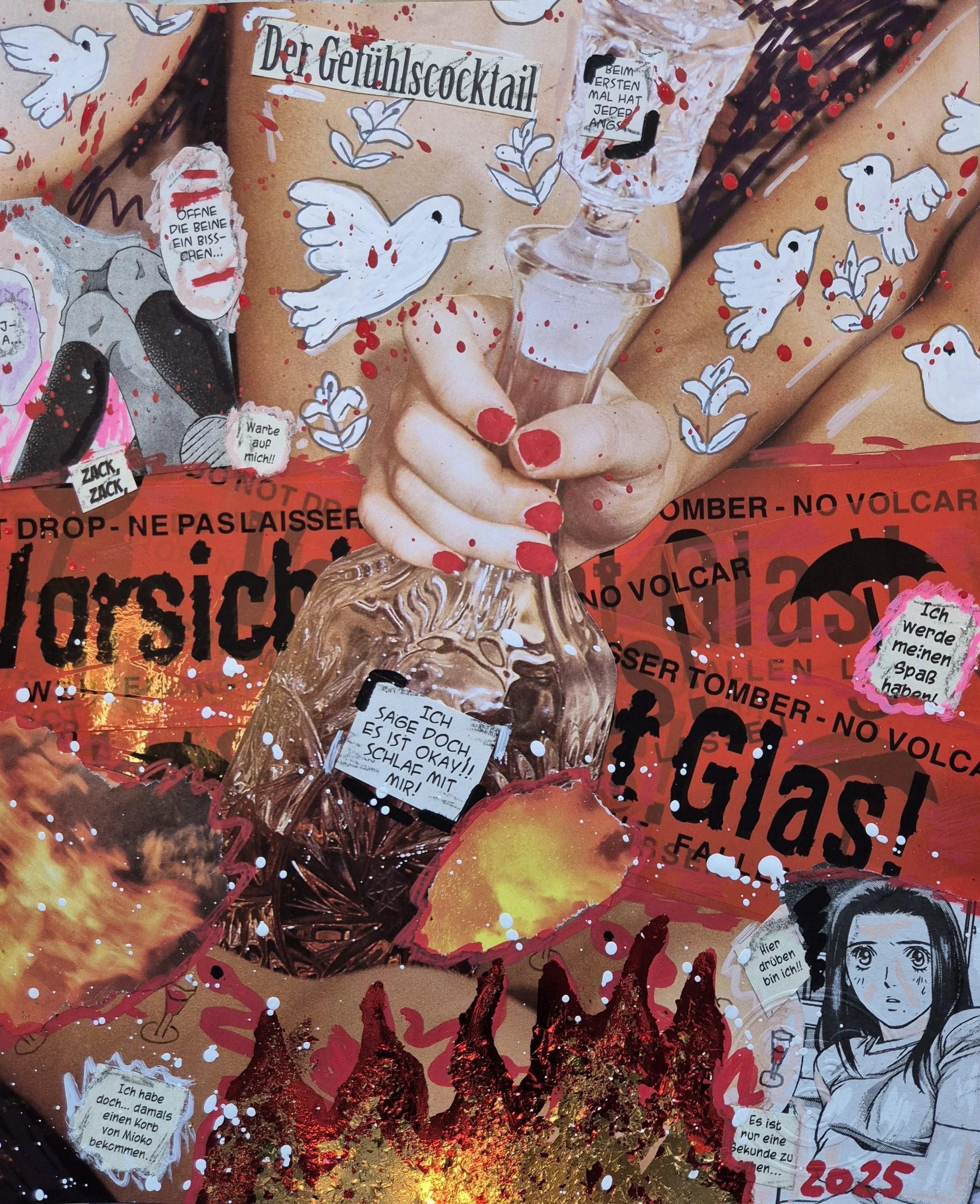 Collage - Der Gefühlscocktail