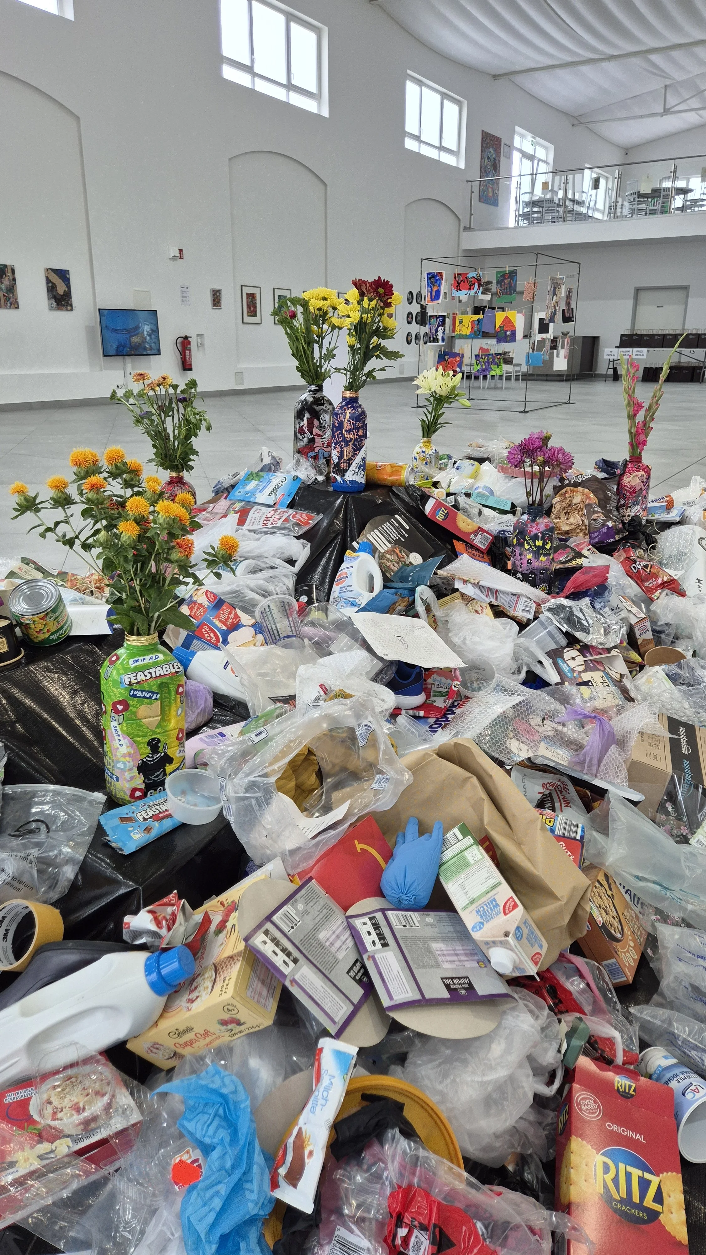 Bloom from the Leftovers Installation