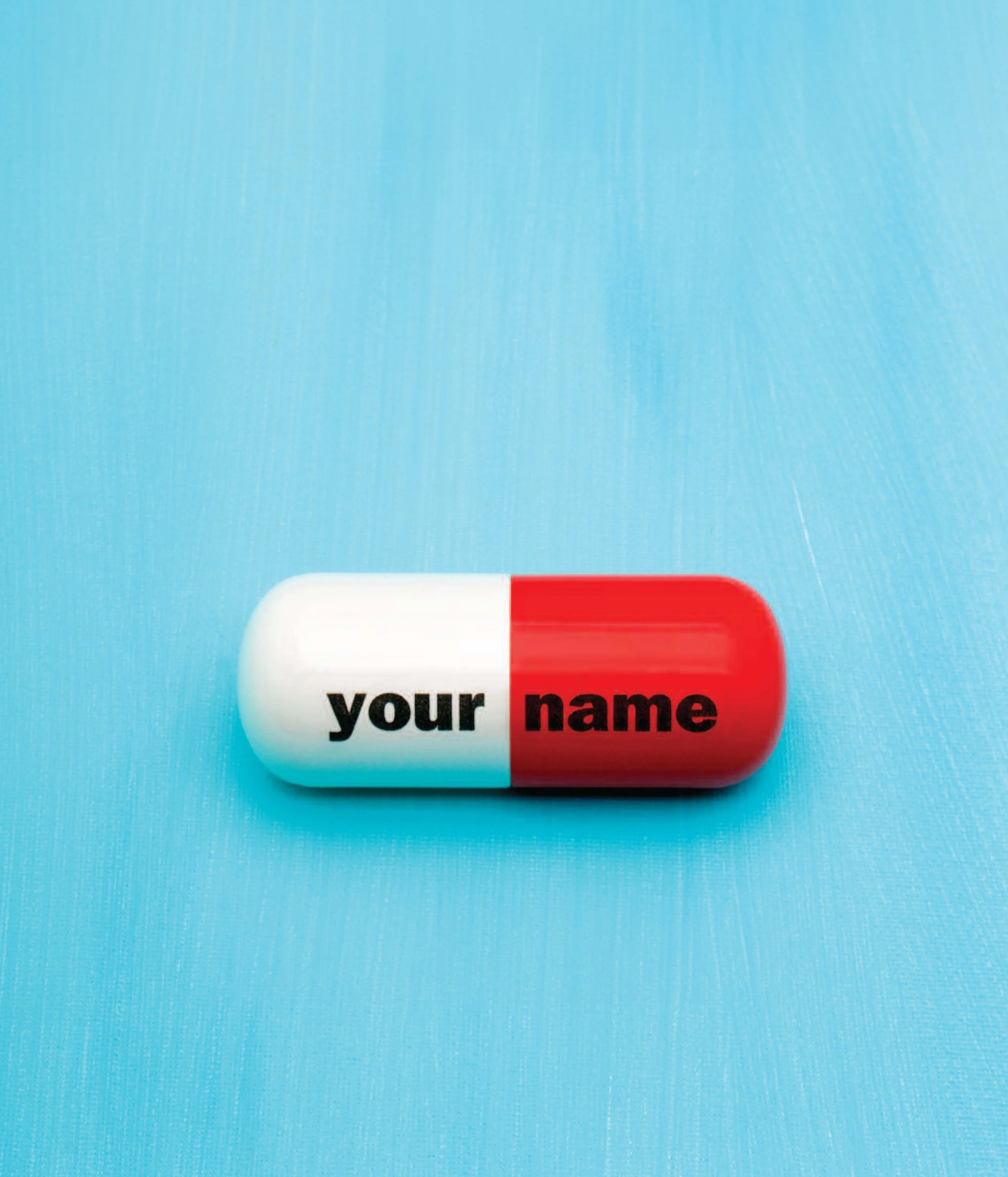 Photo illustration for story on personalized medicine