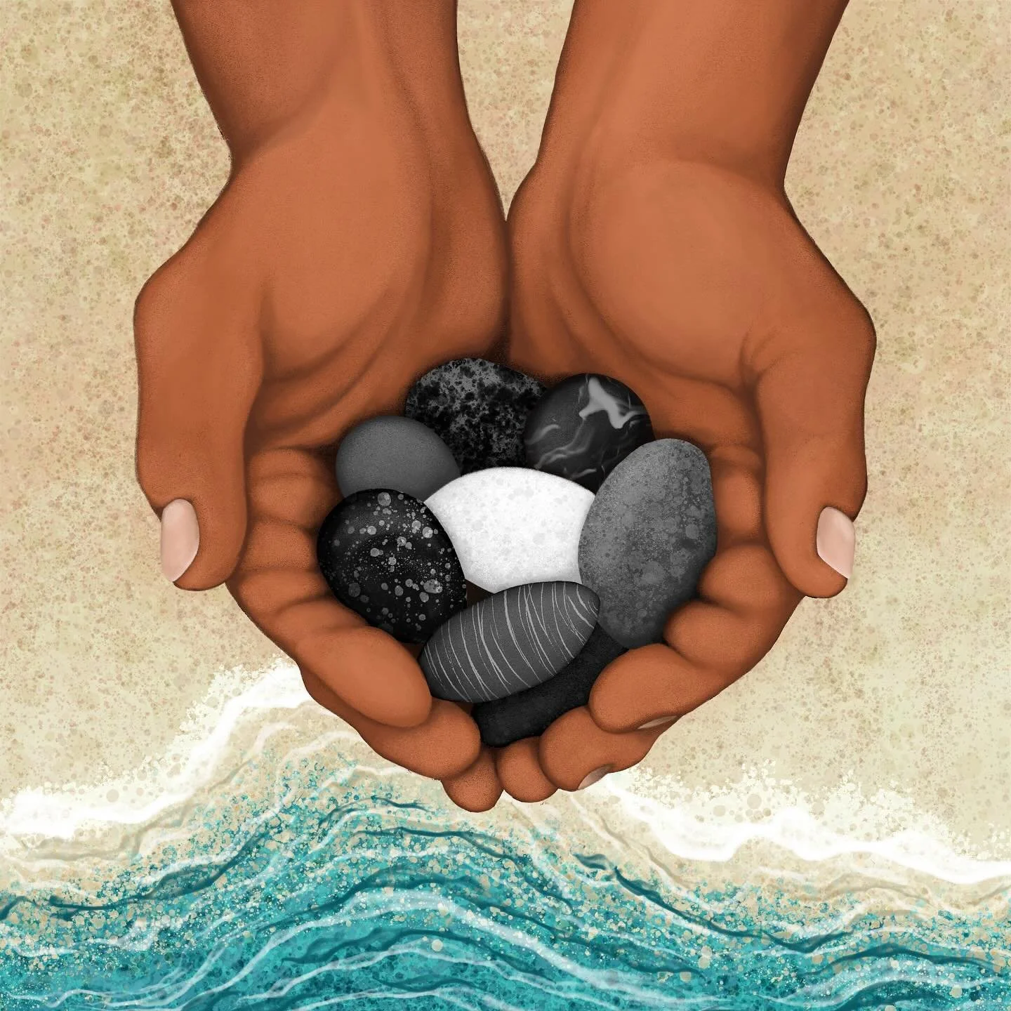 Handful of stones. Children&rsquo;s Book Illustration.

#childrensbookillustrator #childrenspicturebooks #picturebookart #picturebookartist #di̇gi̇tali̇llustrati̇on #youngreadersart #editorialartist