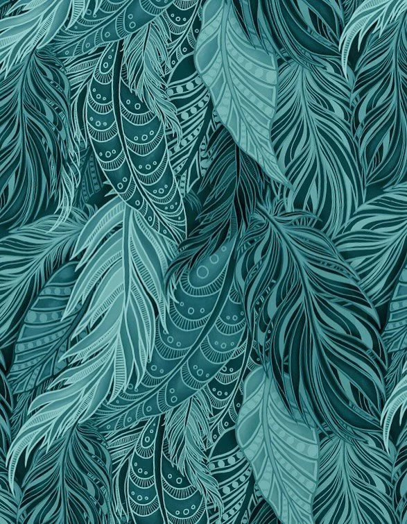 Feathers. In an infinitely repeating seamless pattern. Hand illustrated in Adobe Fresco.

#patterndesigner #patternillustration #feathers