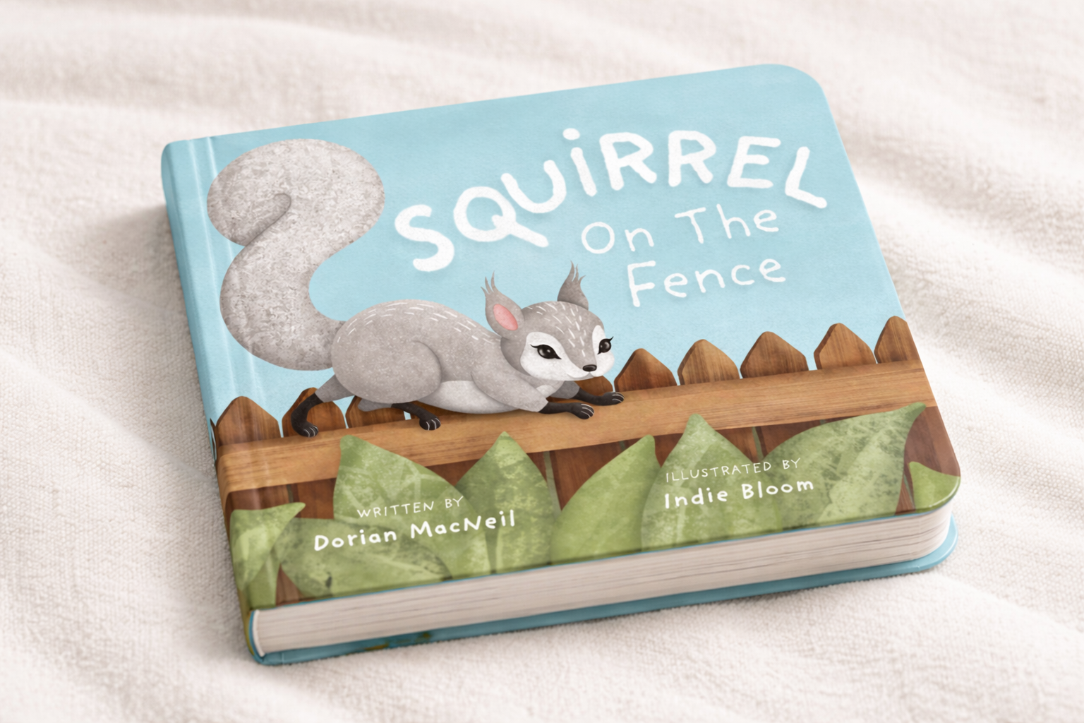 Squirrel on the Fence