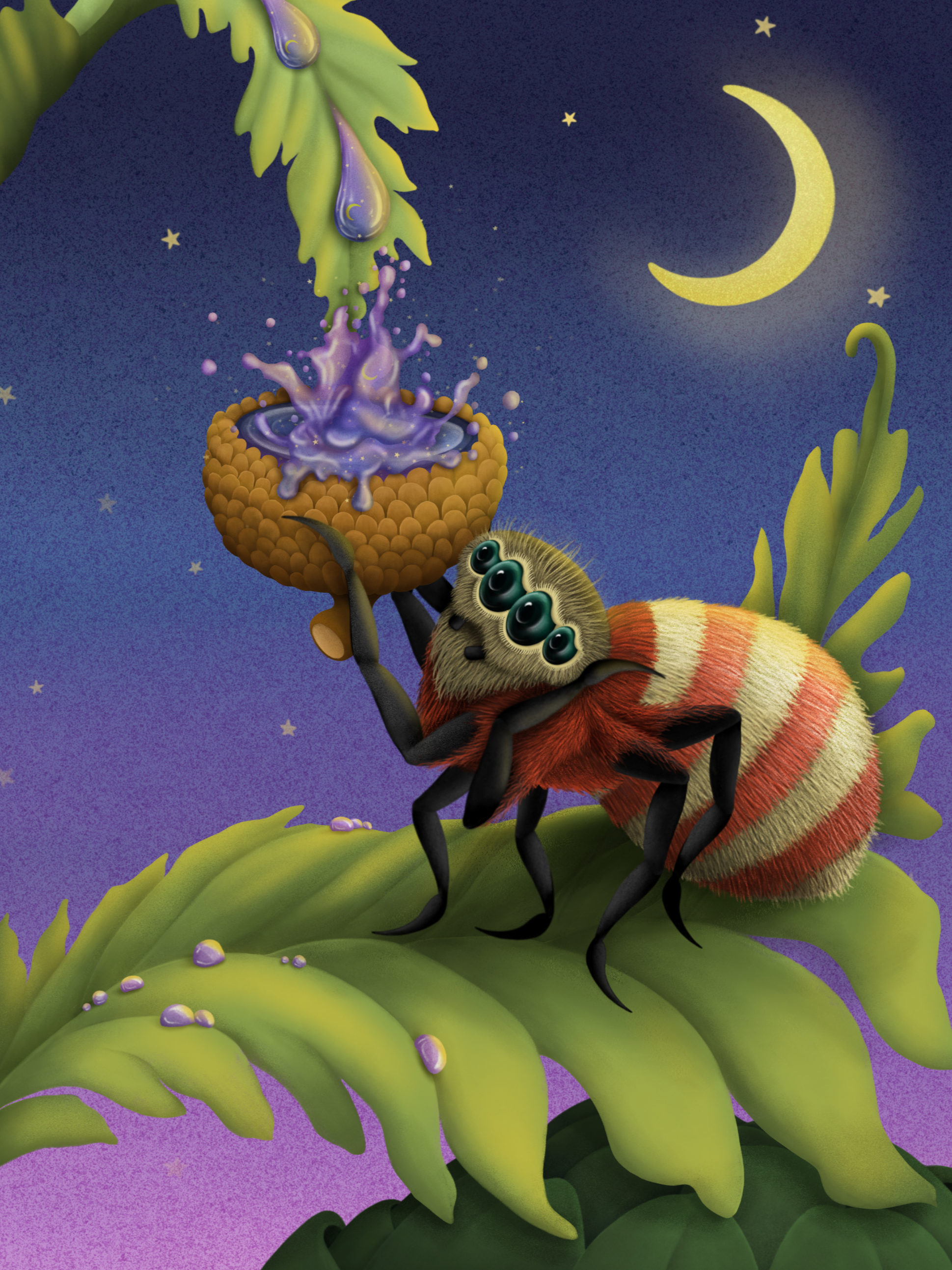 Indie Bloom Illustration