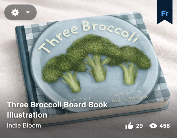 Indie Bloom Illustration featured in Adobe Fresco Gallery