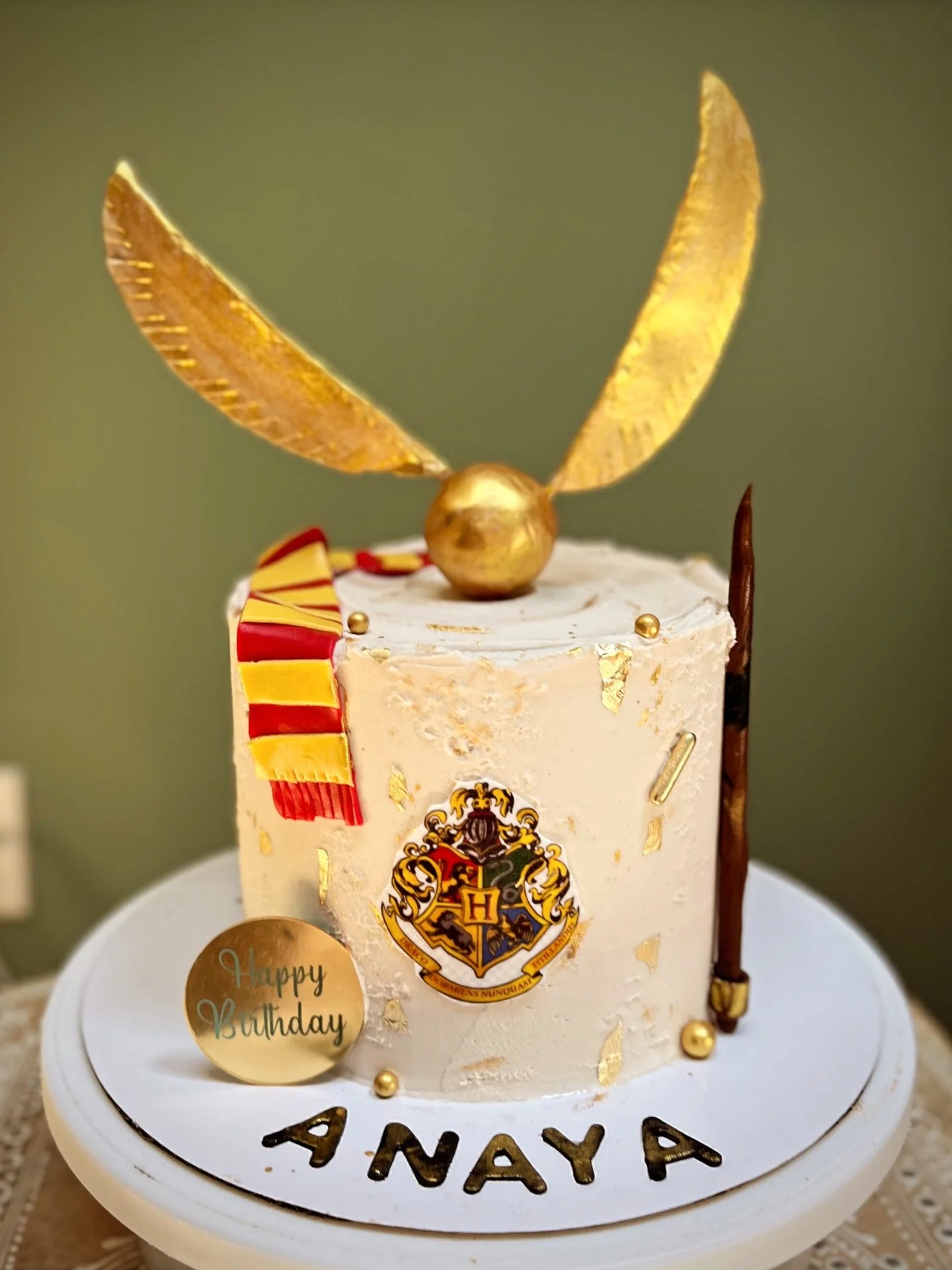 Magical celebrations!! 🌟 #harrypottercake #customcakes #cakeeverafter #weddingcake #bostoneats