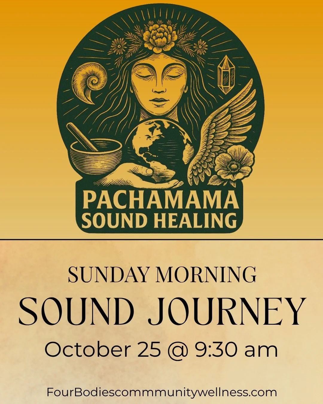 Join @pachamamasoundhealing for her monthly morning sound journey 🫶🏼

There&rsquo;s a lot of good ways to wake up&hellip; but a morning soundbath at the top of the list! 

See for yourself 💓