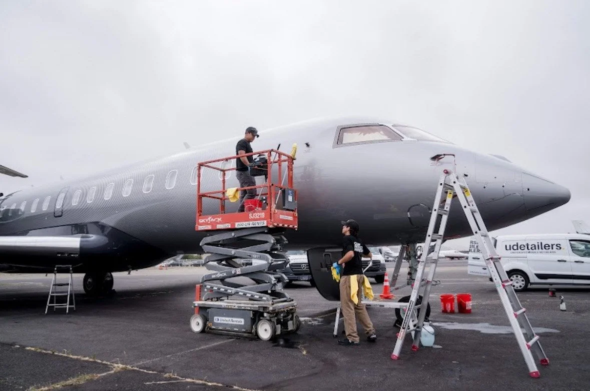 Mobile aircraft detailing service in Santa Clara California and cities near by