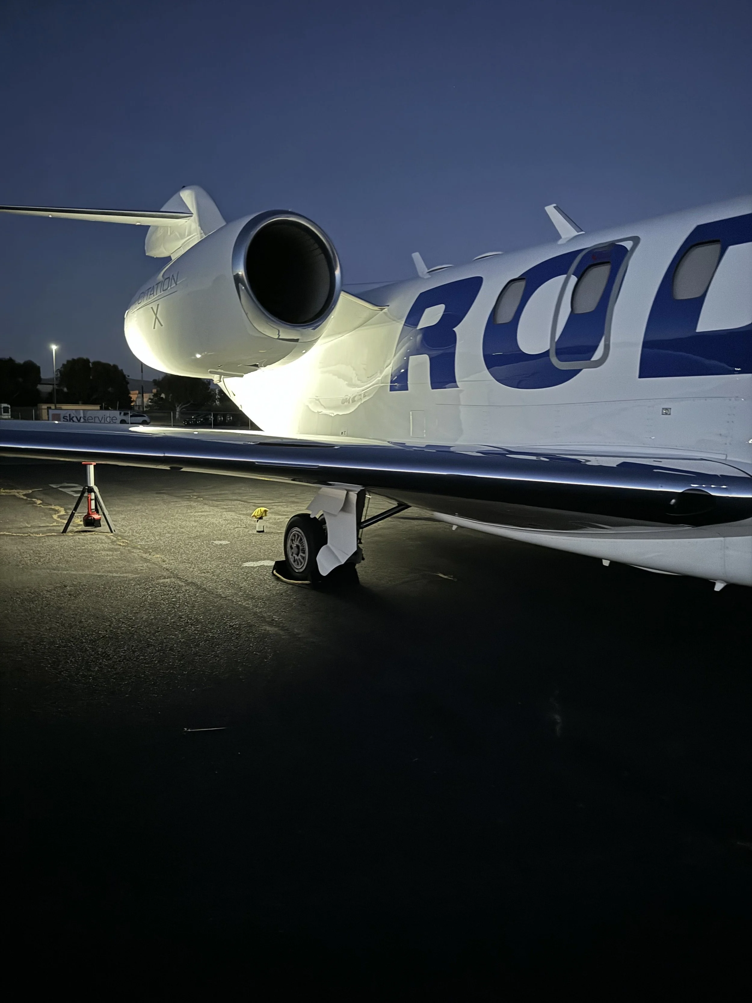 Emergency mobile aircraft detailing services   in Santa Clara California and cities near by