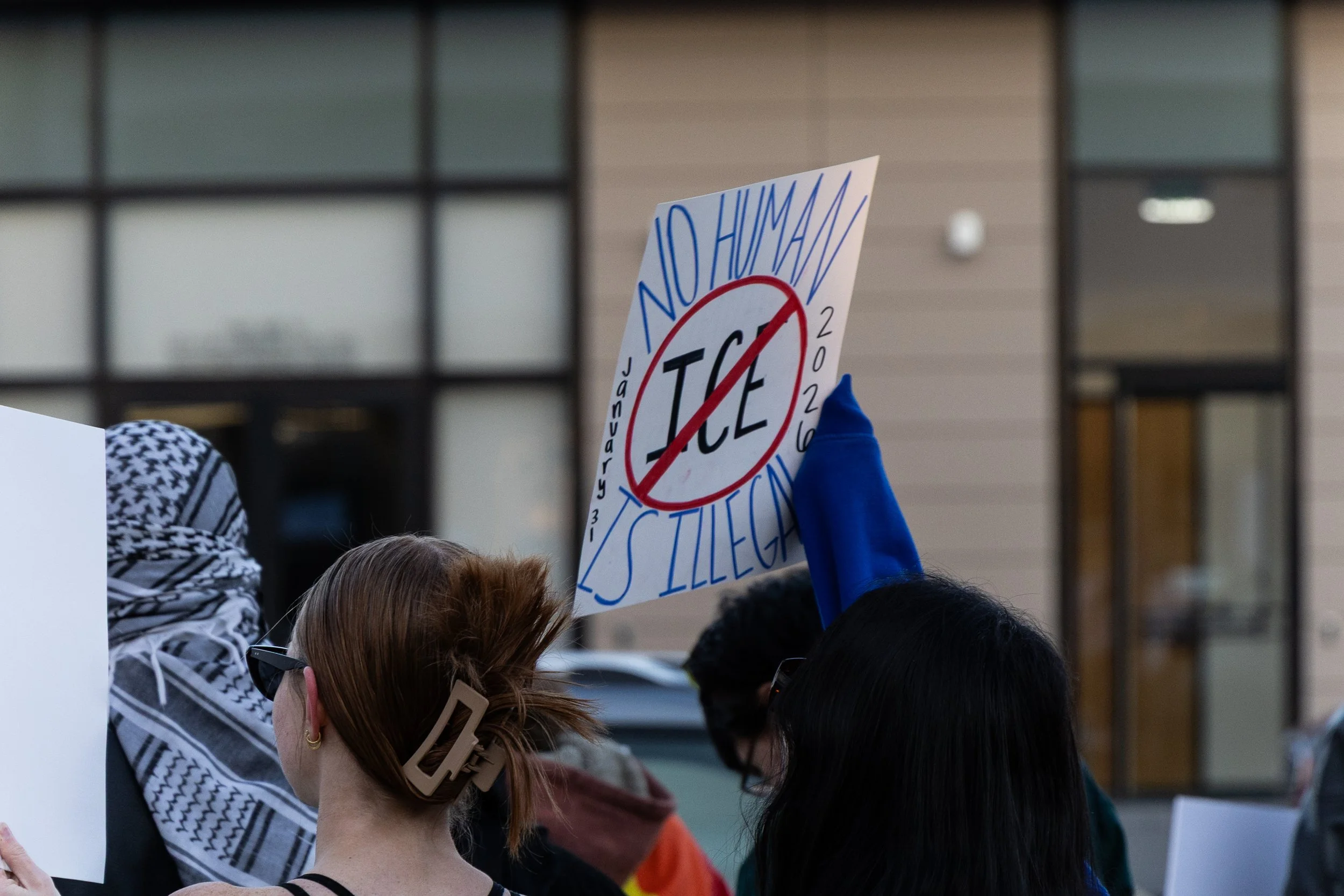 'The goal here is visibility and solidarity;' Lubbock protestors speak out against ICE