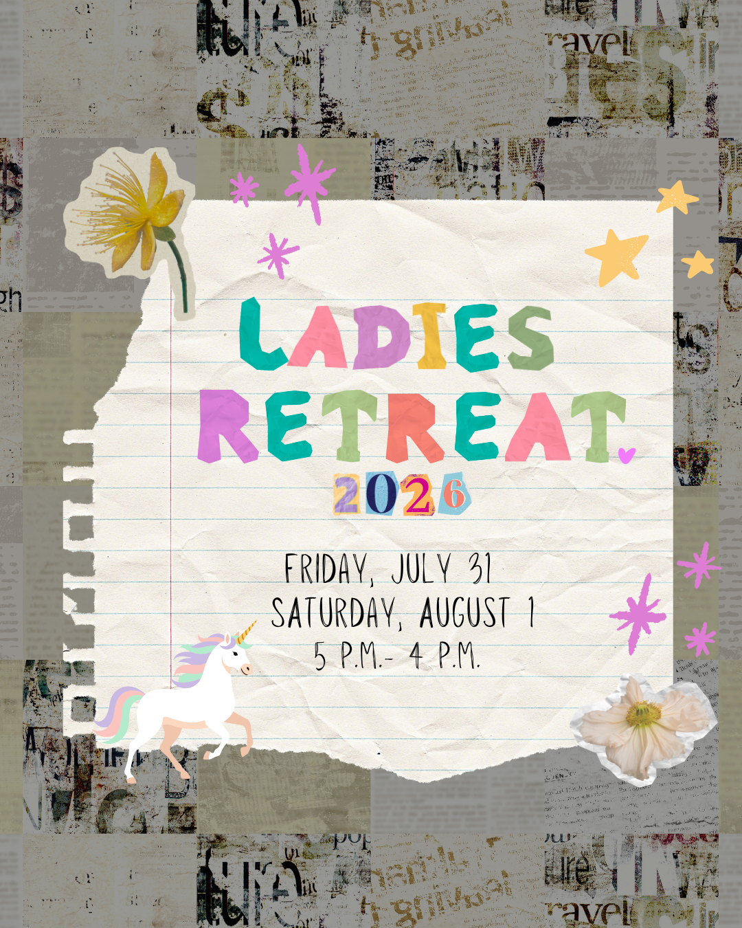 Ladies Small Group Retreat