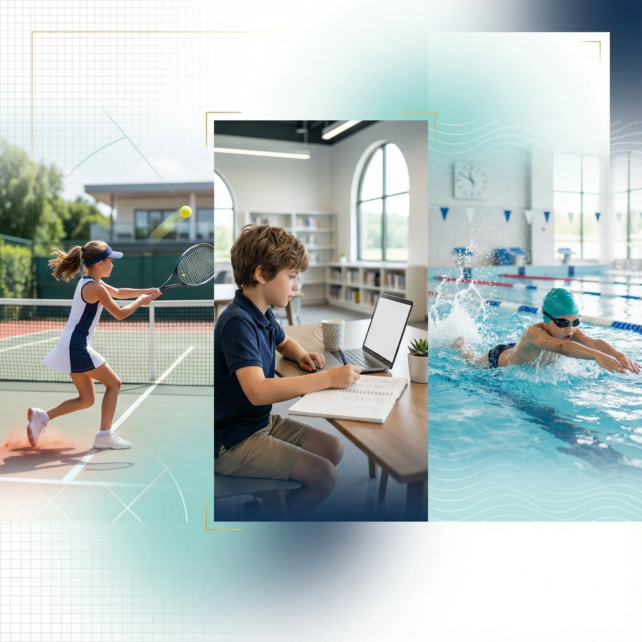 Student-Athlete Accelerator With Tennis or Swim (Founding Families)