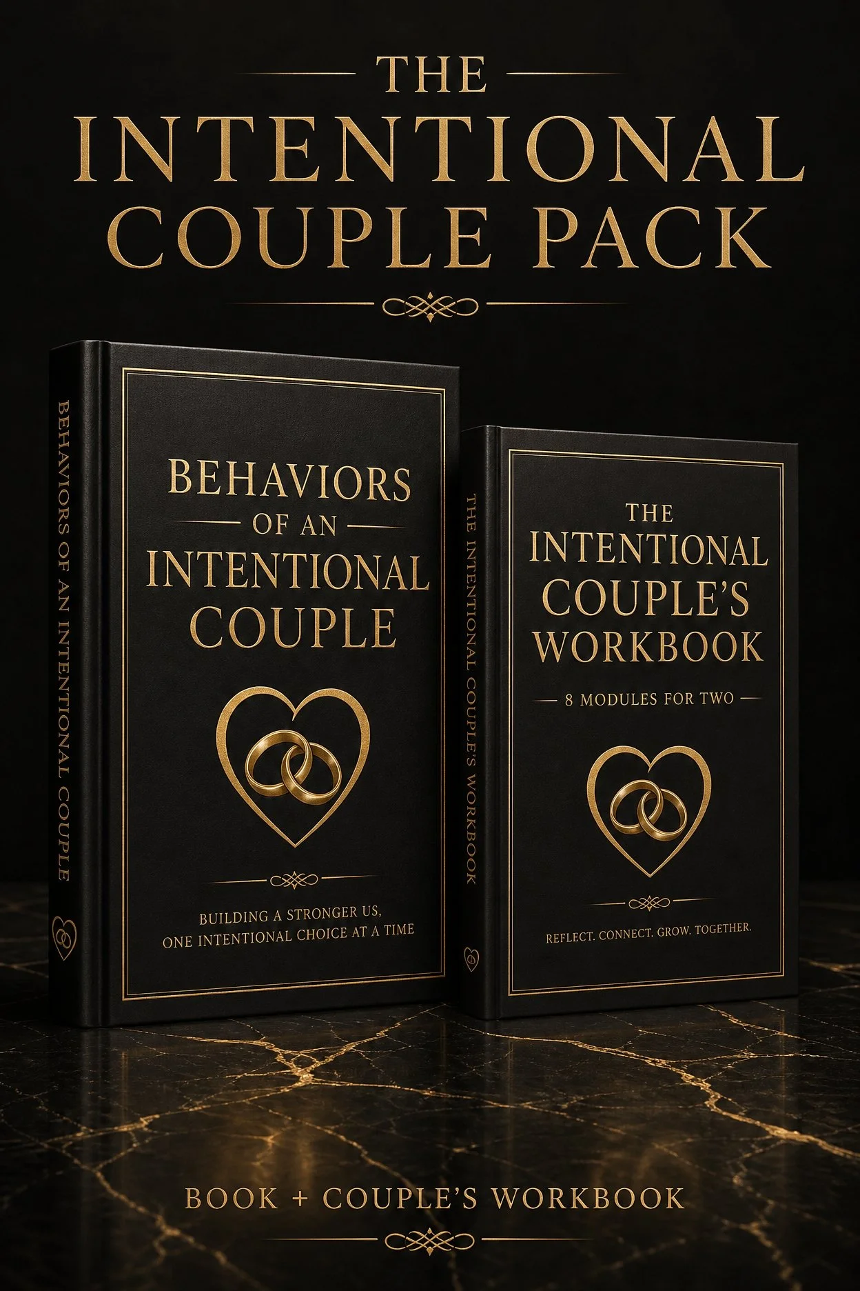 THE INTENTIONAL COUPLE PACK - BOOK + WORKBOOK COMBO