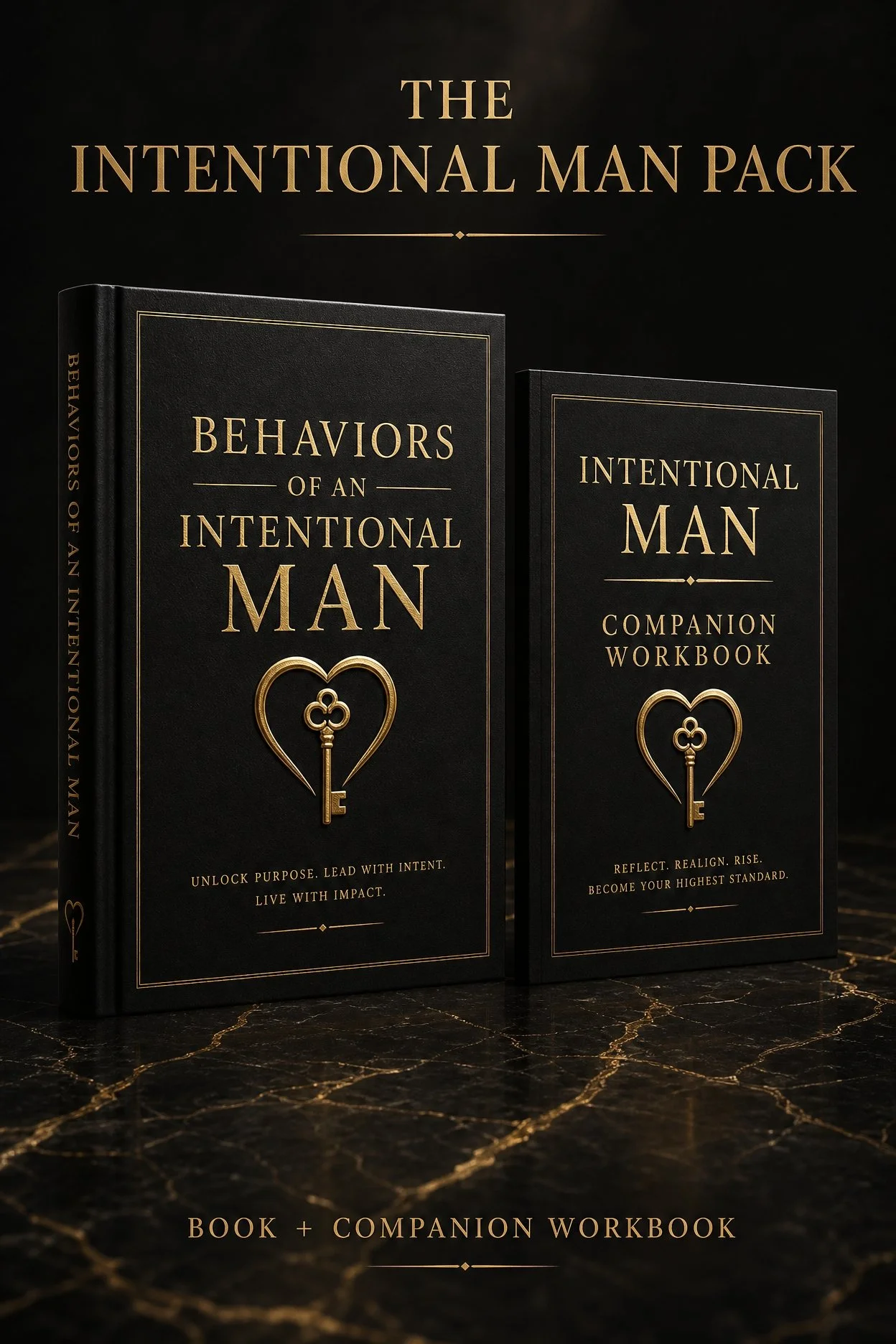 THE INTENTIONAL MAN PACK - BOOK + WORKBOOK COMBO