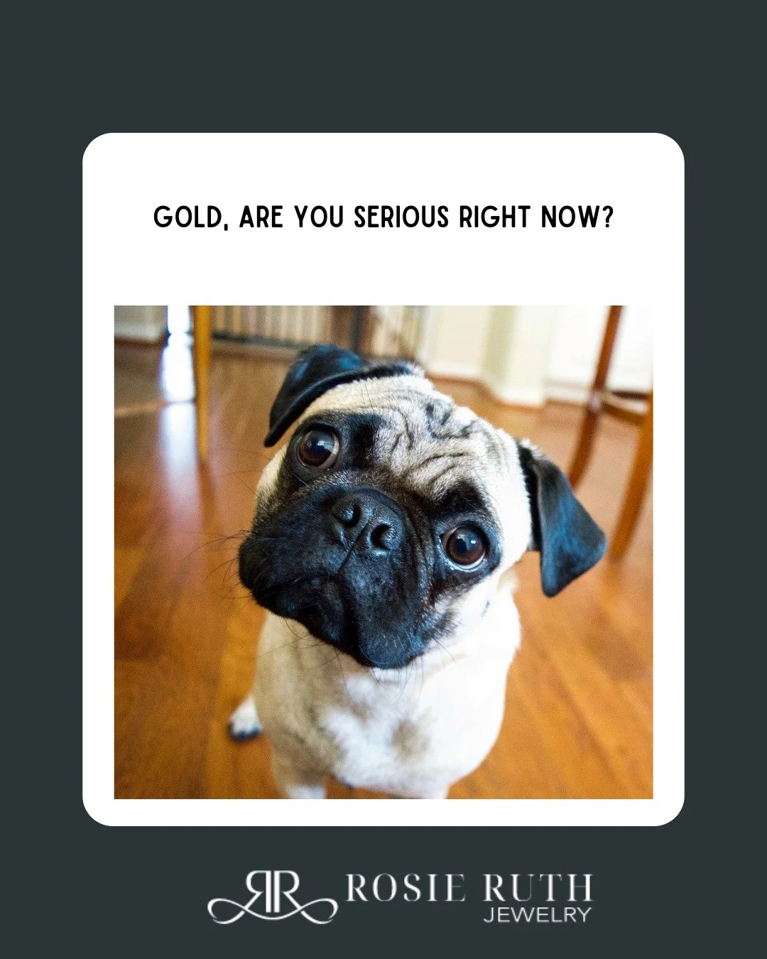 Gold, I love you&hellip; but after this historical price jump, we might need to define our relationship. 😅💛

I&rsquo;m ready whenever you decide to come back down. Until then, at Rosie Ruth Permanent Jewelry, we&rsquo;ll keep offering gorgeous gold