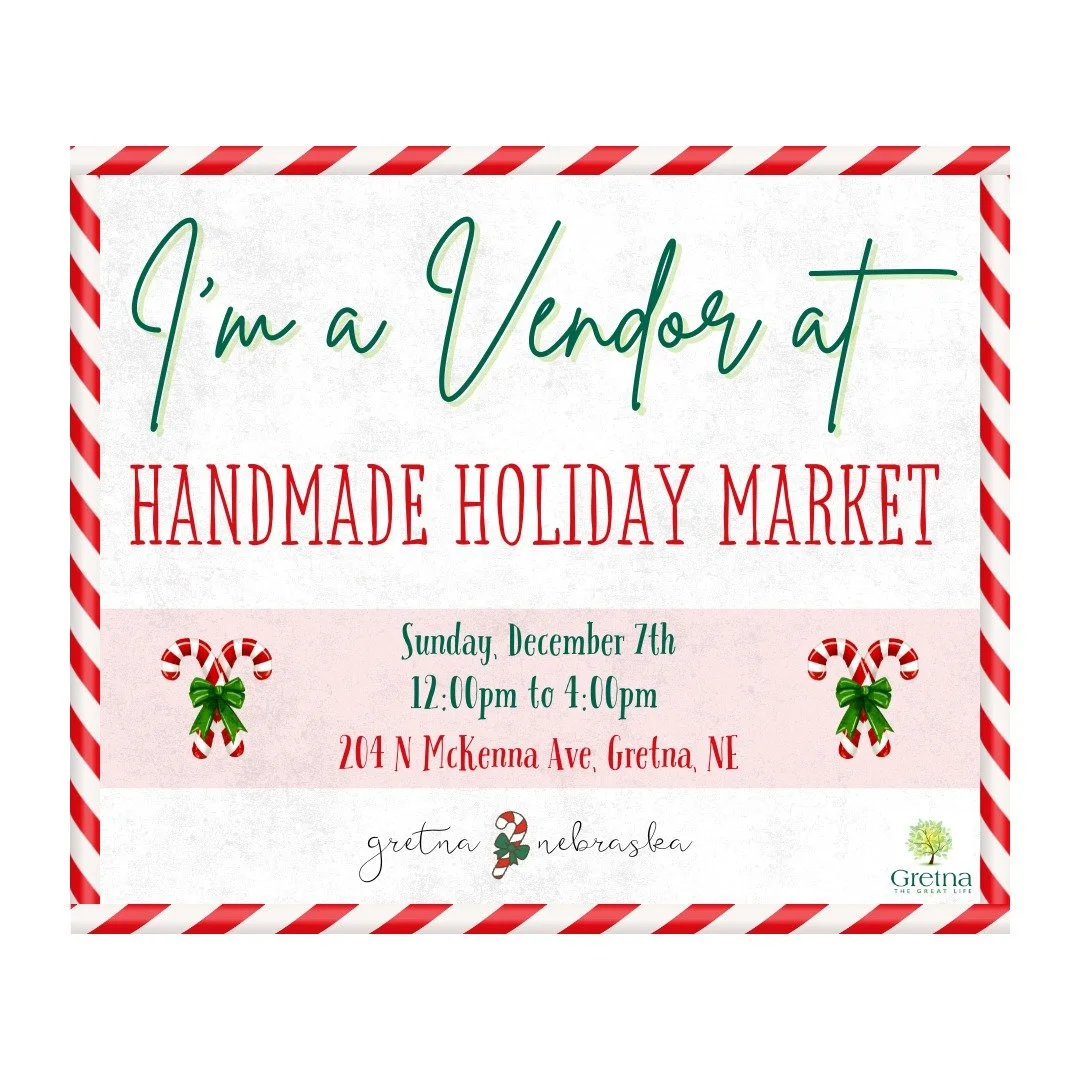 ✨ We&rsquo;re SO excited! ✨
Rosie Ruth Permanent Jewelry is thrilled to be part of Greenery &amp; Glitter in beautiful Gretna, Nebraska! 🎄💚✨

Join us at the Handmade Holiday Market hosted by City of Gretna, NE Events &mdash; located in the old Fire