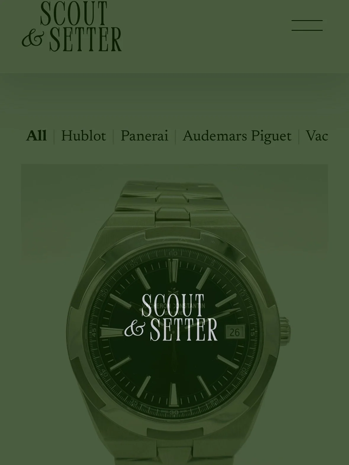 ScoutAndSetter.com
Info@scoutandsetter.com

Your personal watch concierge!