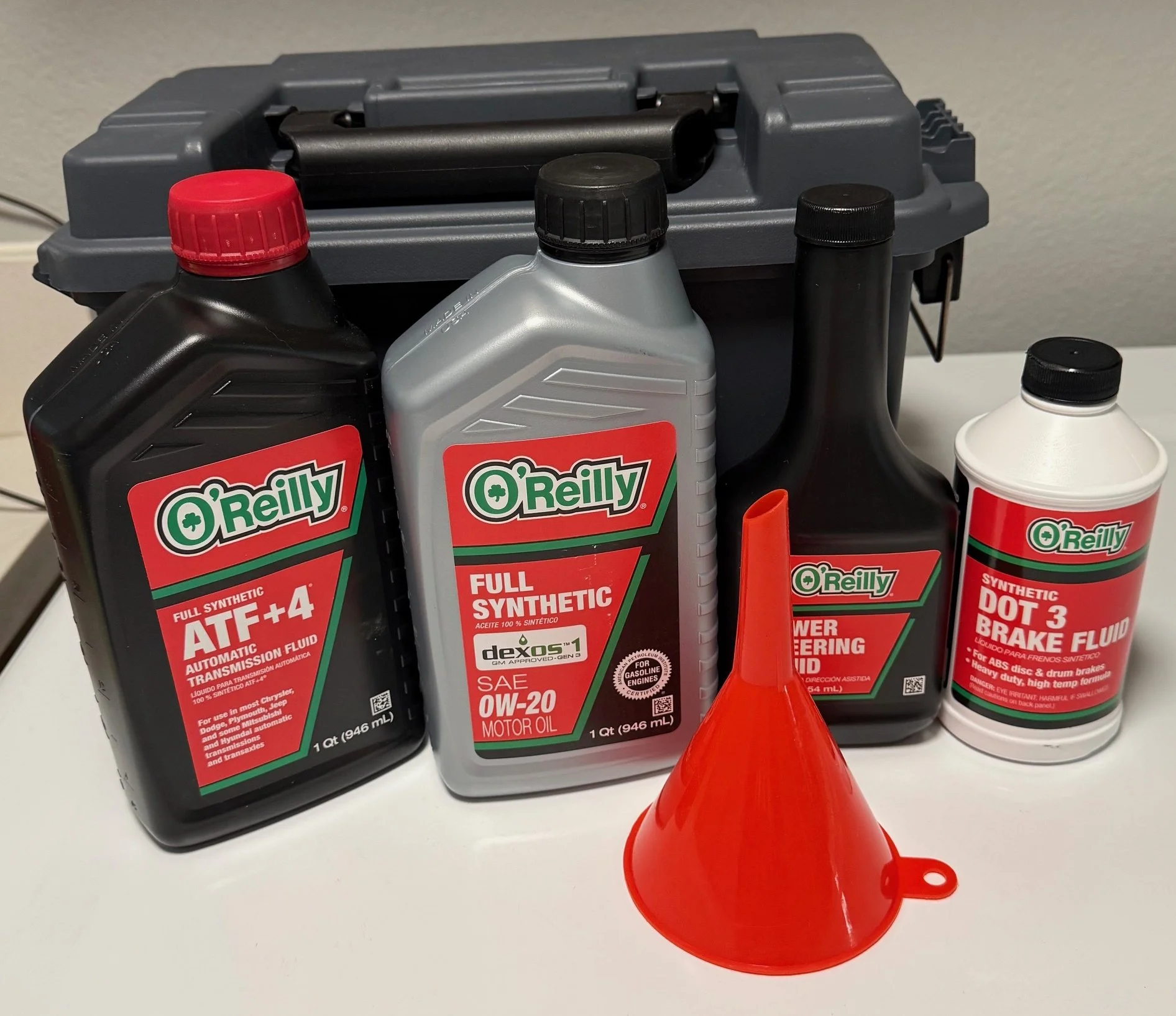 Essential engine fluids for jeeping