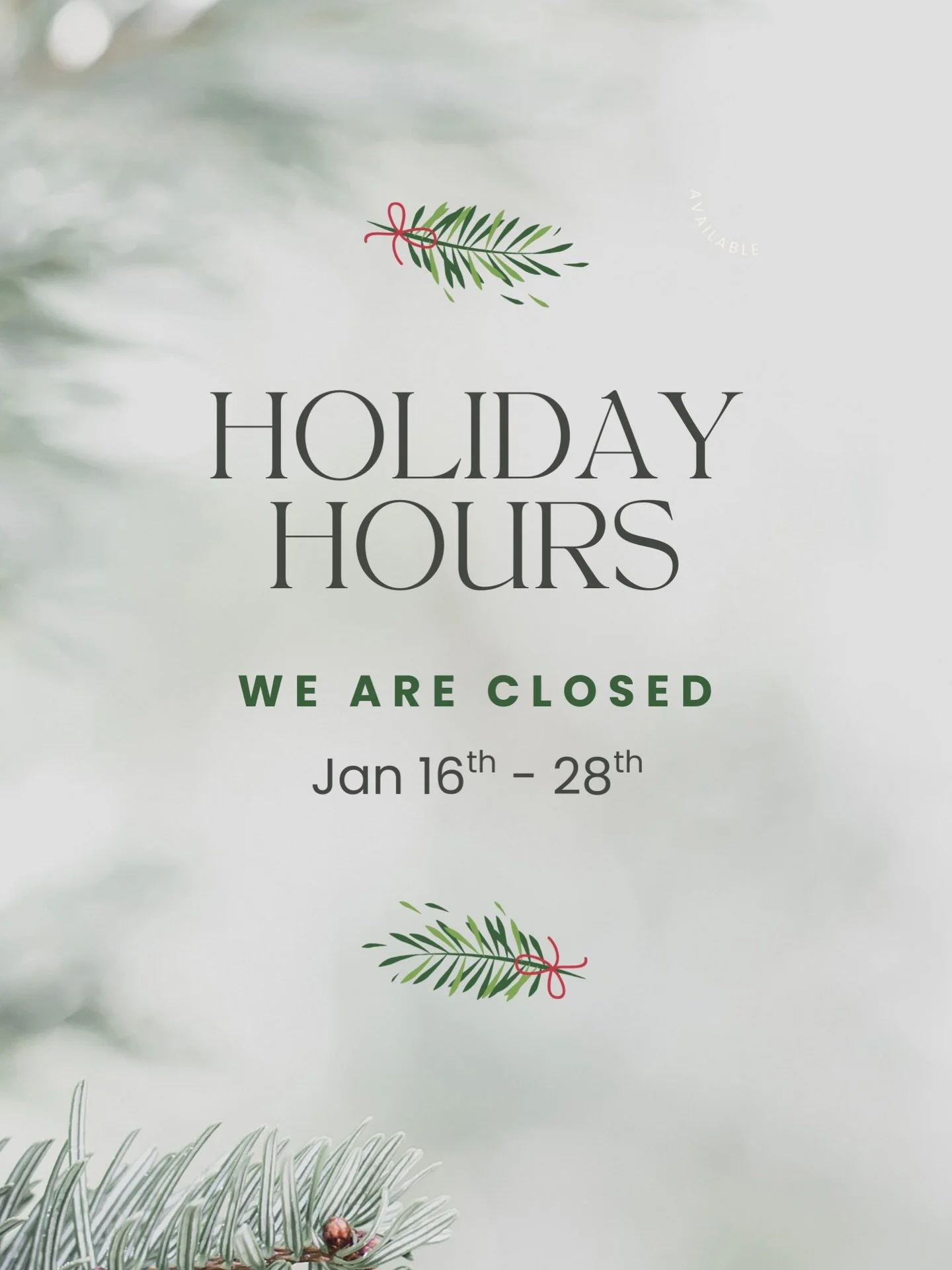 We are taking time to switch off ✨
We will still be attending to messages briefly throughout this time however please note response times will be slower 🙏

You can book appointments online or send us a on 0452 288 241
.
.

#chiropractor #goldcoast #