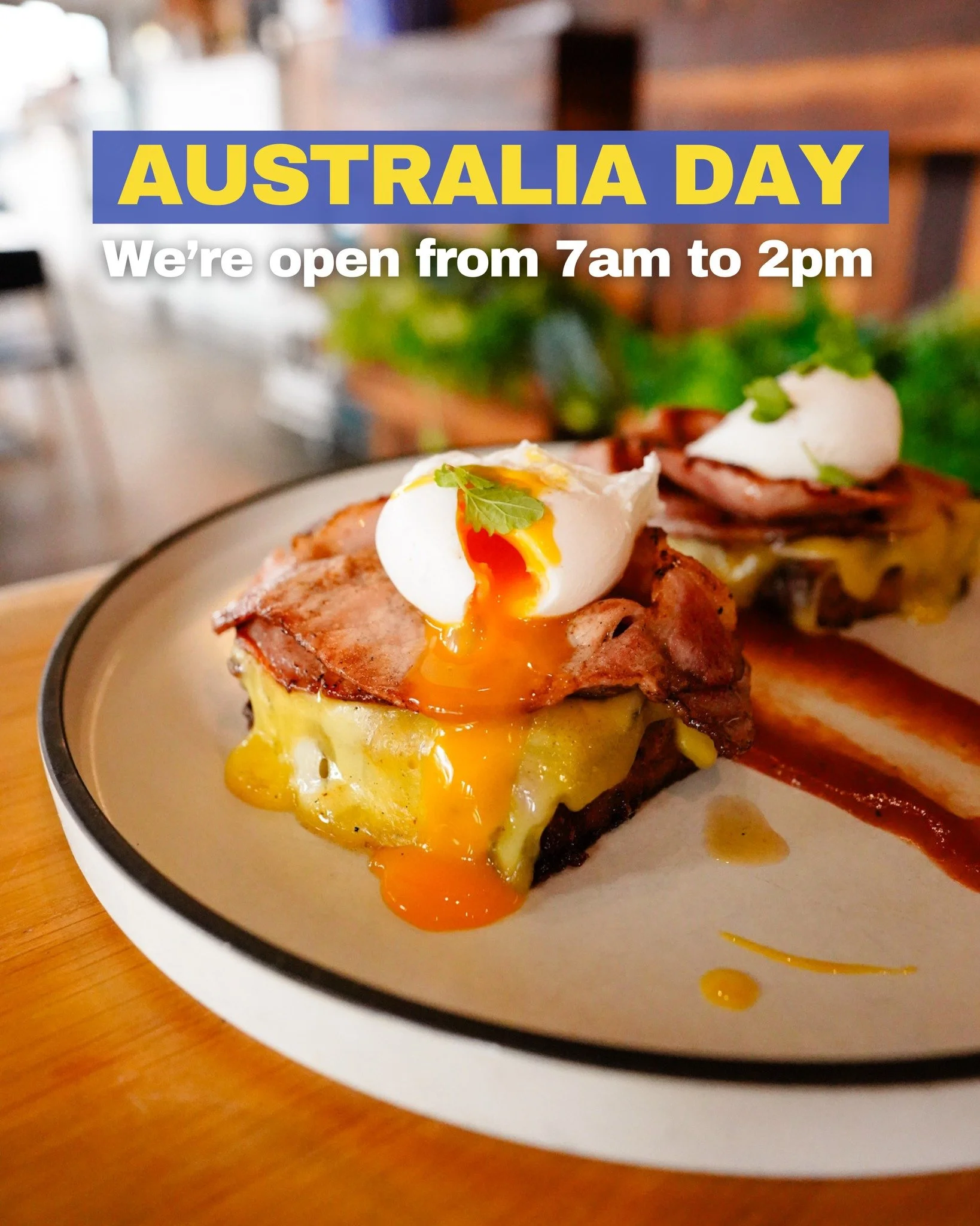 A local favourite for a reason. The Sandy comes stacked with r&ouml;sti, bacon, cheese and a poached egg. We&rsquo;re open on Australia Day from 7am to 2pm and would love to see you.

#australiaday #melbournefoodie #melbournefood #melbournebrunch #sa