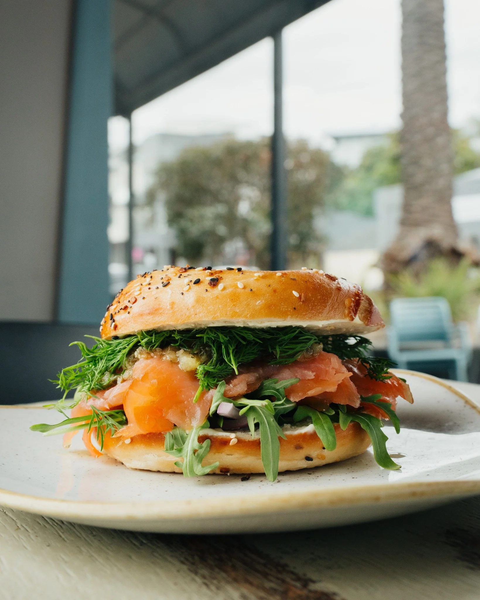 Spotted in the cabinet today, Salmon Bagel 🥯 Worth a try if you haven&rsquo;t yet.

#eatmelbourne #melbournefoodie #melbournefood #melbournebrunch #sandringham