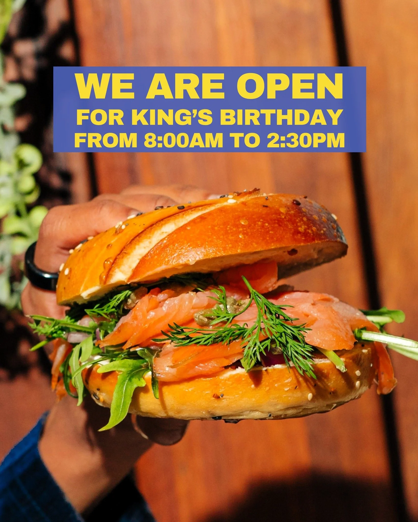 No need to skip your caf&eacute; run this Monday. We&rsquo;re open from 8:00am to 2:30pm this King&rsquo;s Birthday 🍴 Walk-ins always welcome.

#eatmelbourne #melbournefoodie #melbournefood #melbournebrunch #sandringham