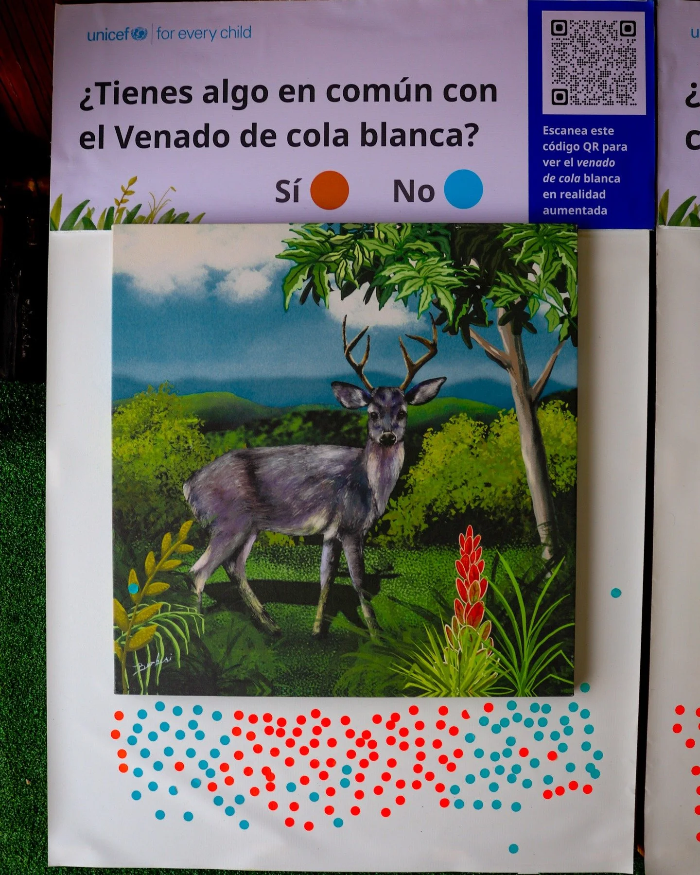 &iquest;Qu&eacute; tienes en com&uacute;n con el Venado de cola blanca? Viajamos a Cali con @unicef_colombia para la Semana de la Biodiversidad con preguntas, dispositivos y datos que abren conversaciones. Una de ellas, aparentemente simple pero prof