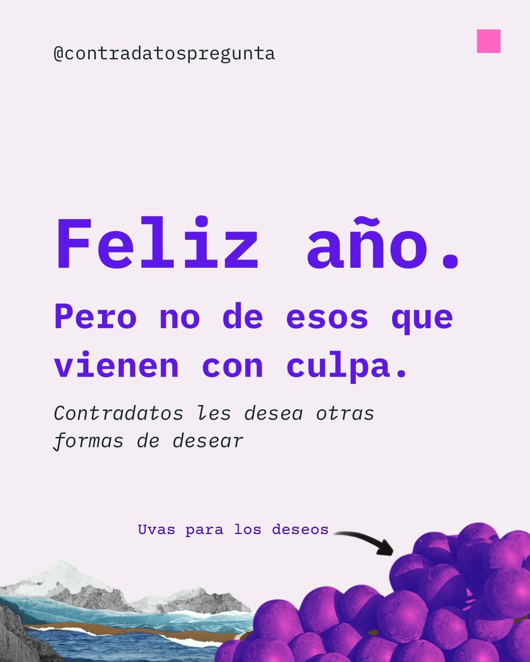 Feliz a&ntilde;o.
Pero no de esos que vienen con culpa.

Un abrazo para todas las personas que conocimos este a&ntilde;o 🤍
Con la potencia del cari&ntilde;o compartido seguiremos deseando diferente ✨