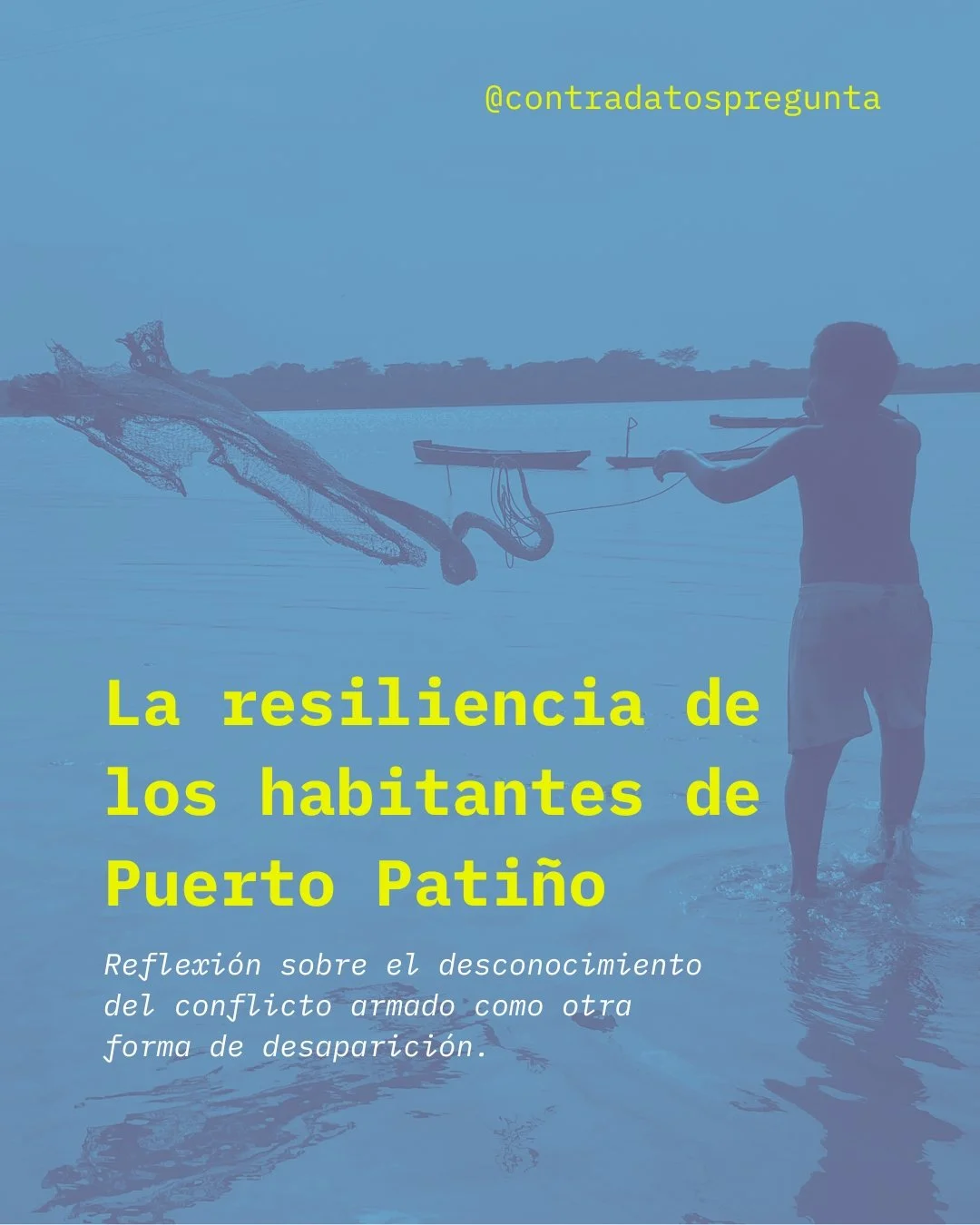 🛶🌊&iquest;Conoc&iacute;as sobre Puerto Pati&ntilde;o antes de llegar a esta historia?

Estas historias para hacer memoria, junto con un libro, se escribieron a partir de viajes a Puerto Pati&ntilde;o y fueron devueltas a la comunidad en 2025. Siemp