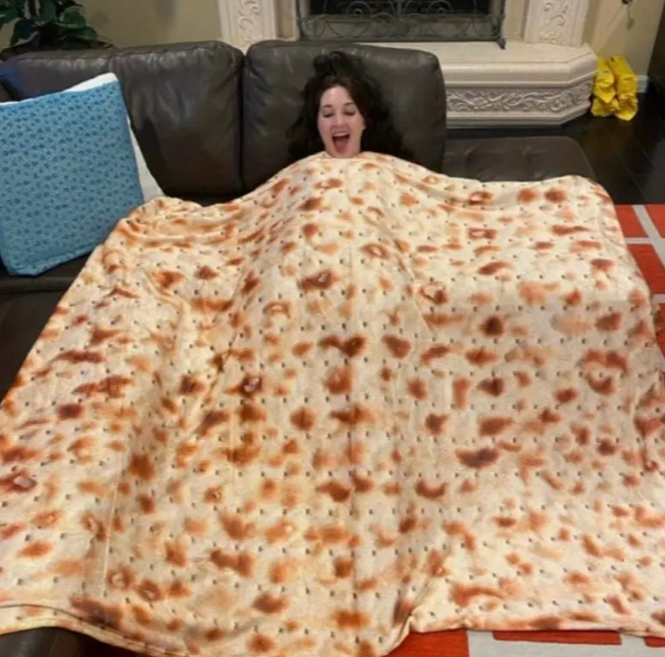 Cobertor em formato de matzá - R$130,00