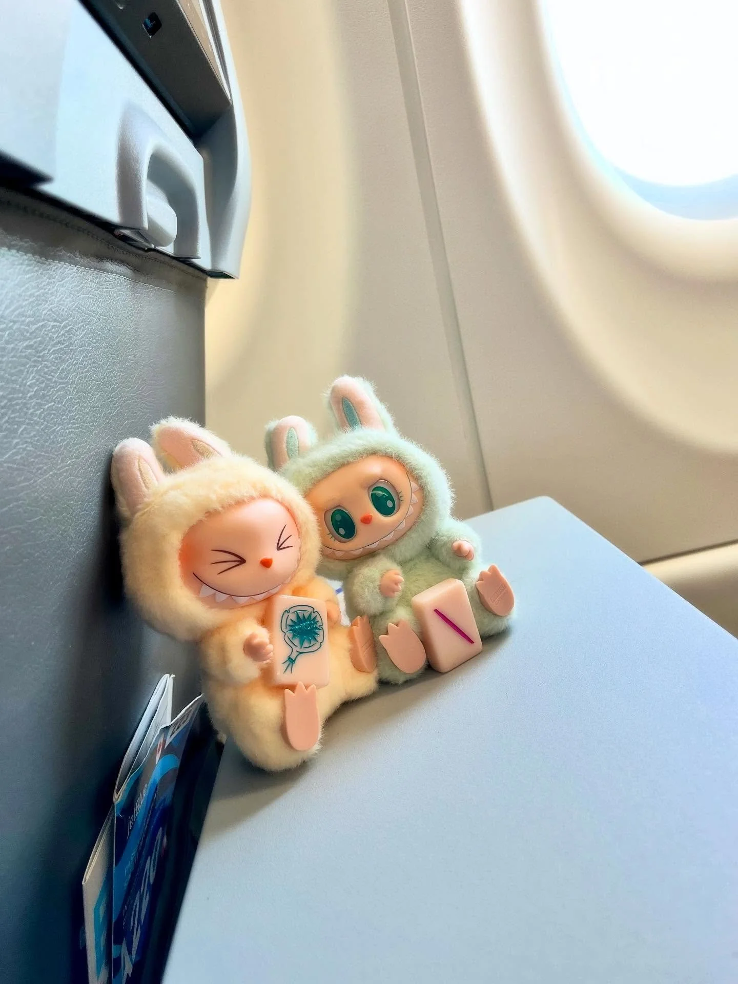 Have tiles, will travel! #mahjvoyage 

#mahjong #mahjong🀄️ #mahjongg #bostonmahjong #mahjbos #mahjonginstructor #mahjongclass #travelmahjong #travelmahj #thingstodoboston #labubu