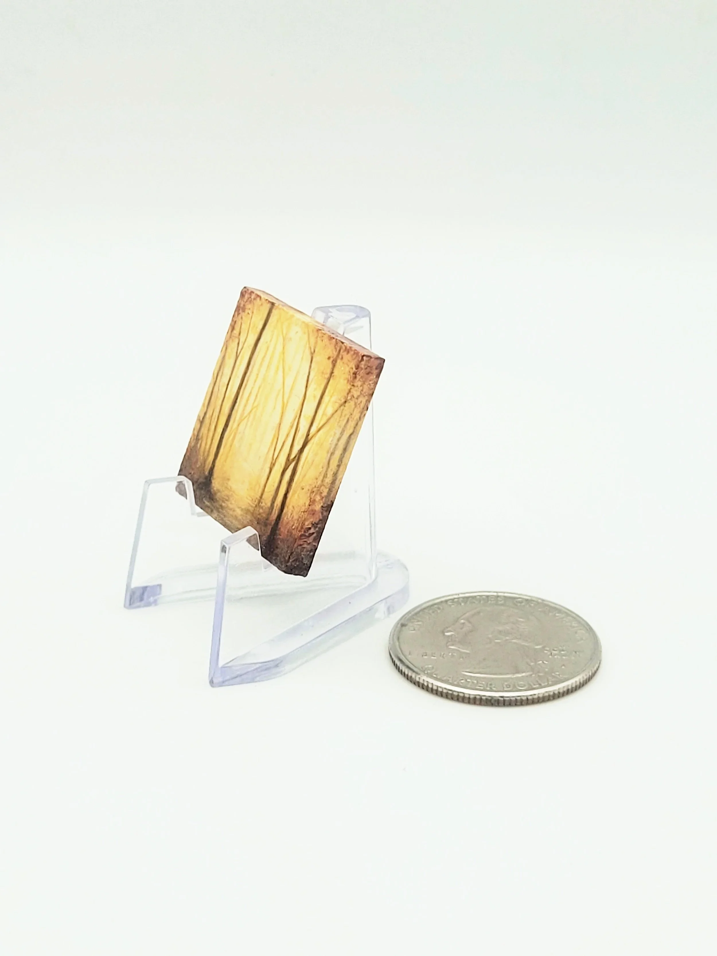 Micro Landscape Painting #17 metallic painting for sale