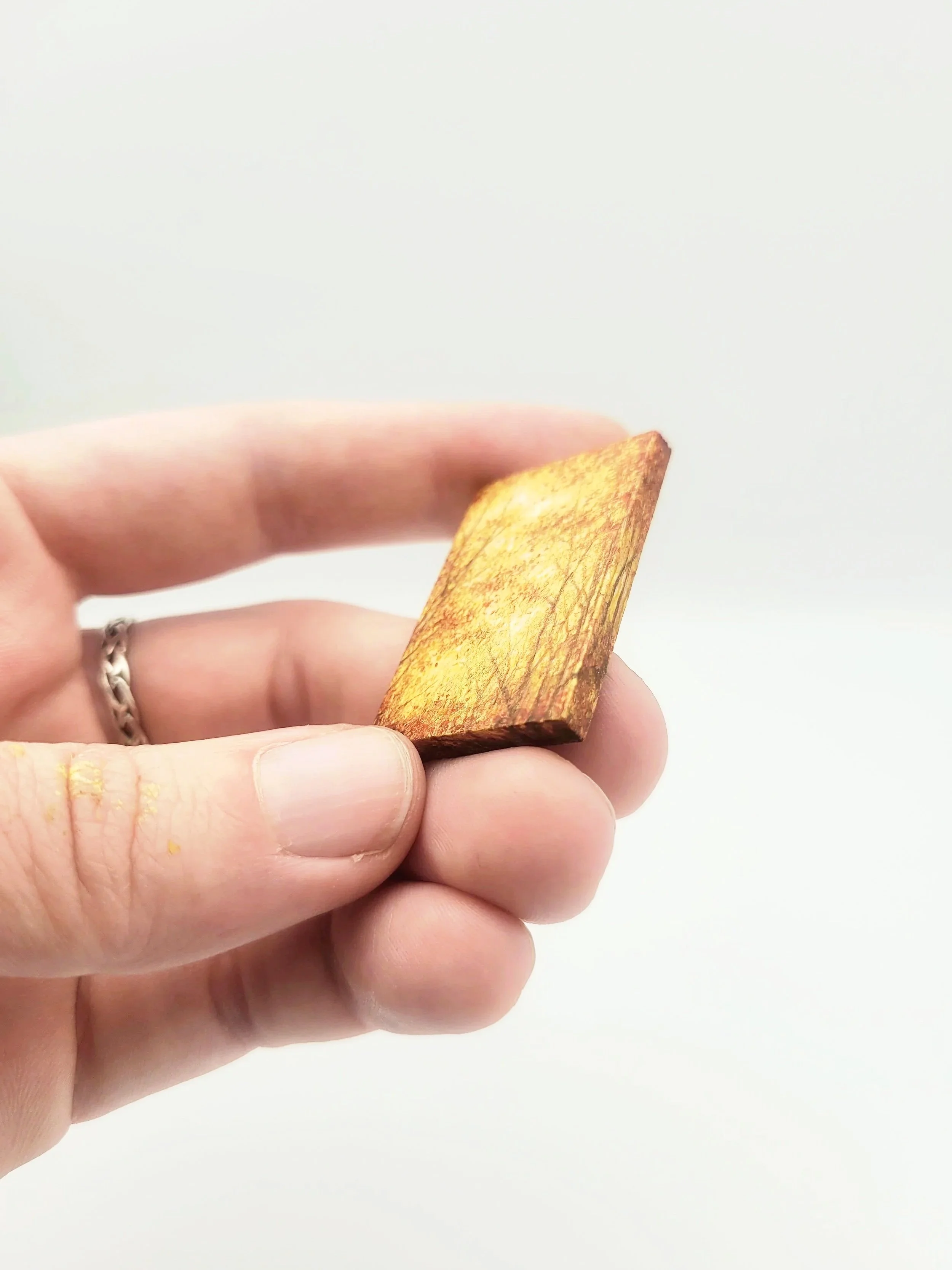 Micro Landscape Painting #3 for sale metallic painting